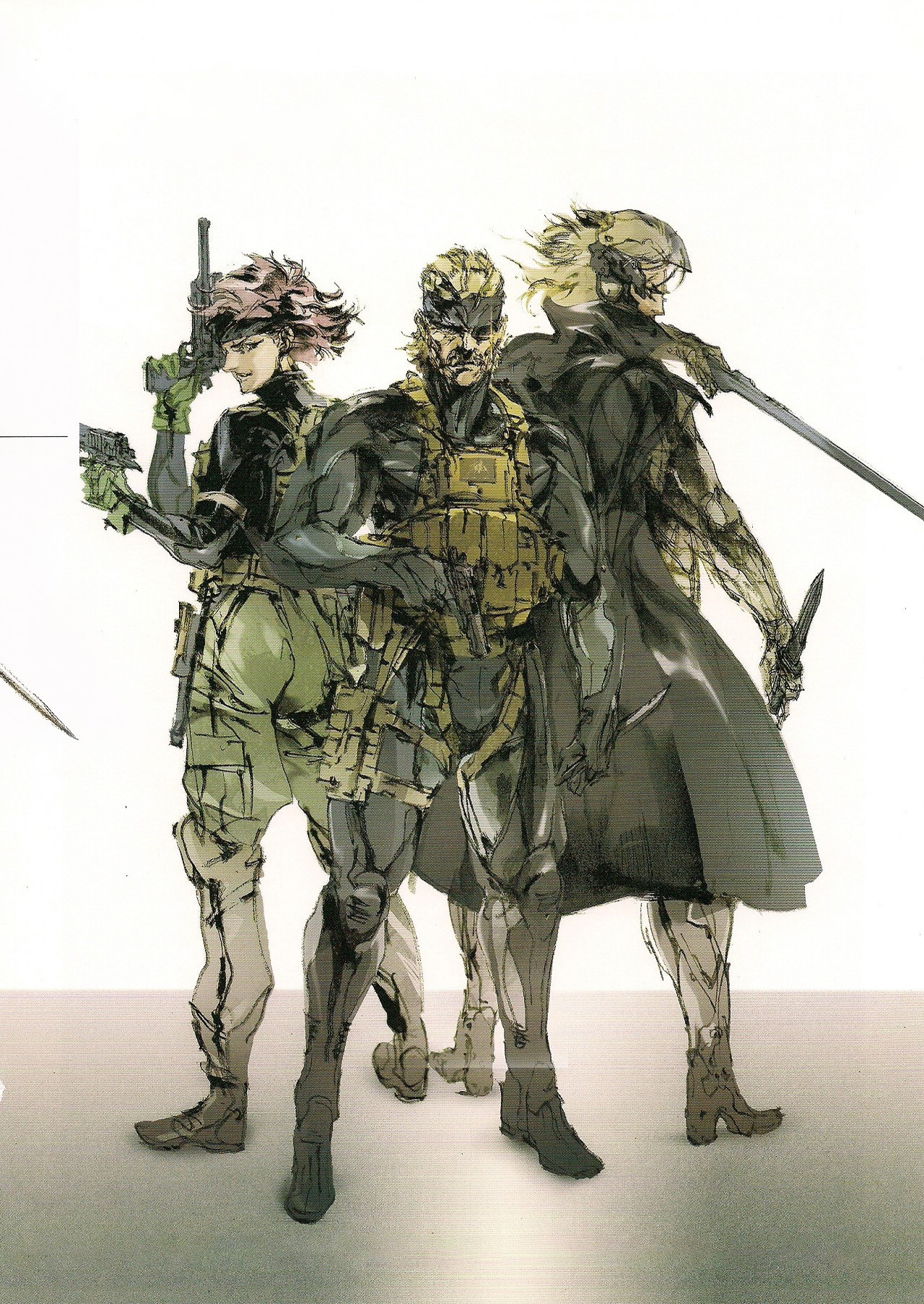 The Art of Metal Gear Solid I - IV - Gallery Works 235