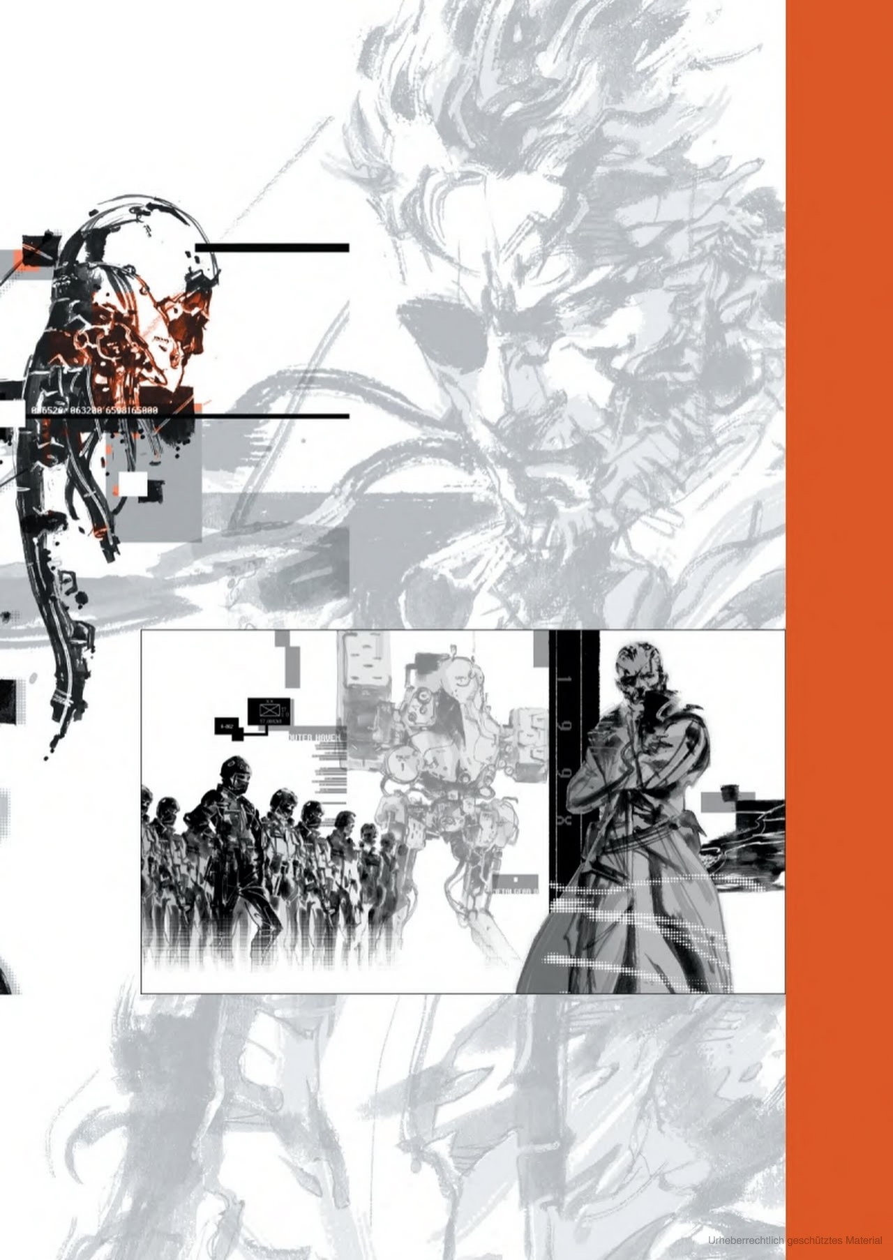 The Art of Metal Gear Solid I - IV - Gallery Works 247