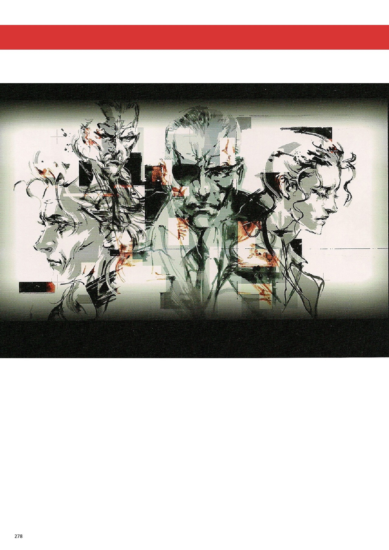 The Art of Metal Gear Solid I - IV - Gallery Works 250