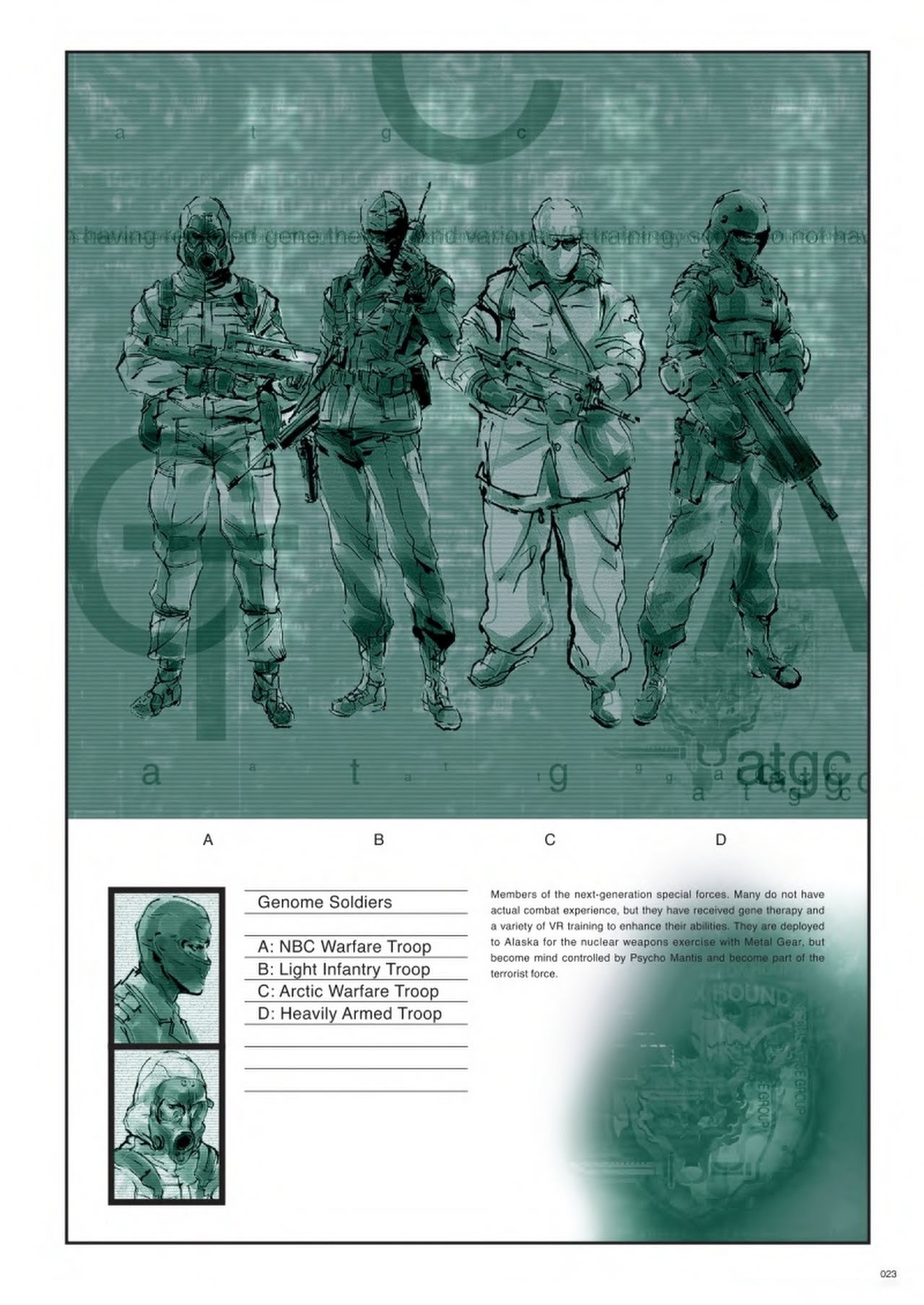 The Art of Metal Gear Solid I - IV - Gallery Works 25