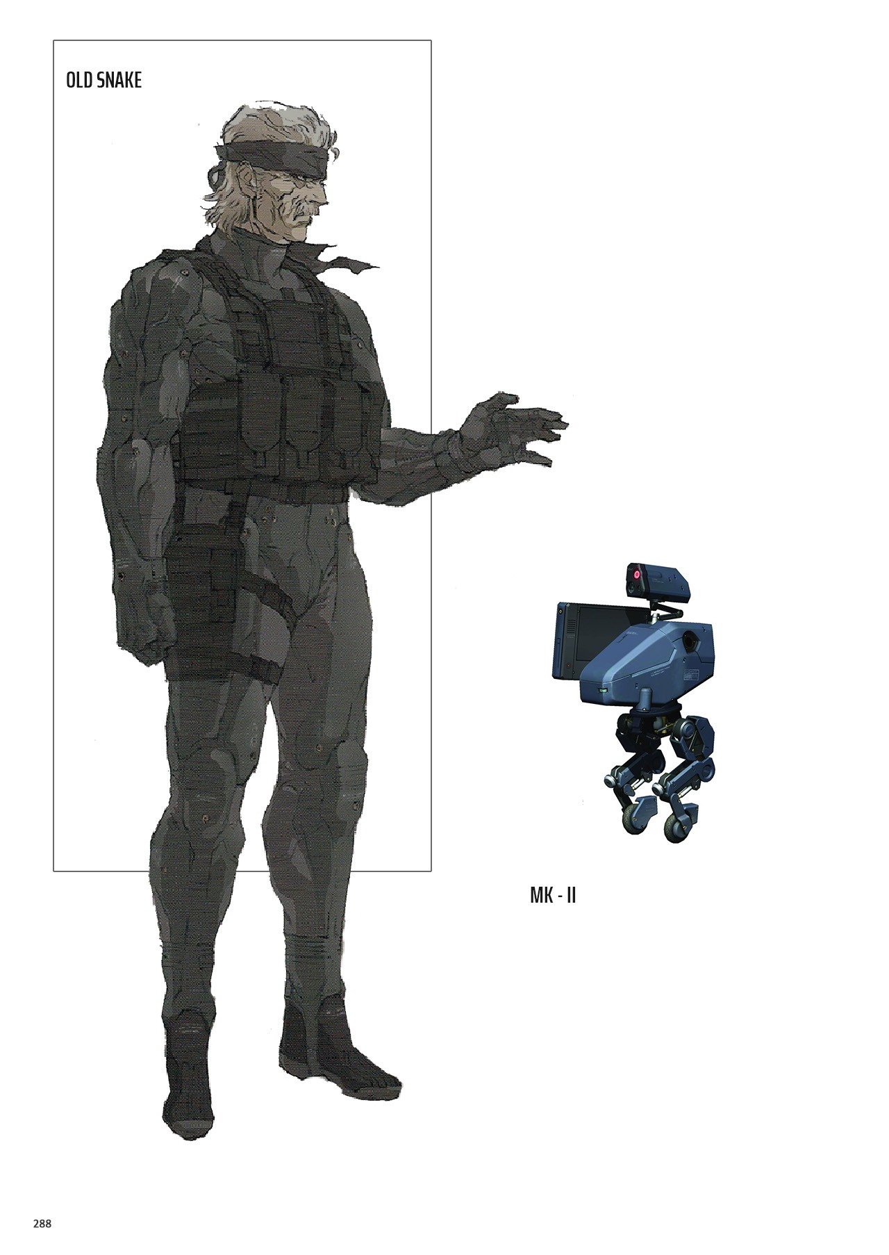 The Art of Metal Gear Solid I - IV - Gallery Works 260