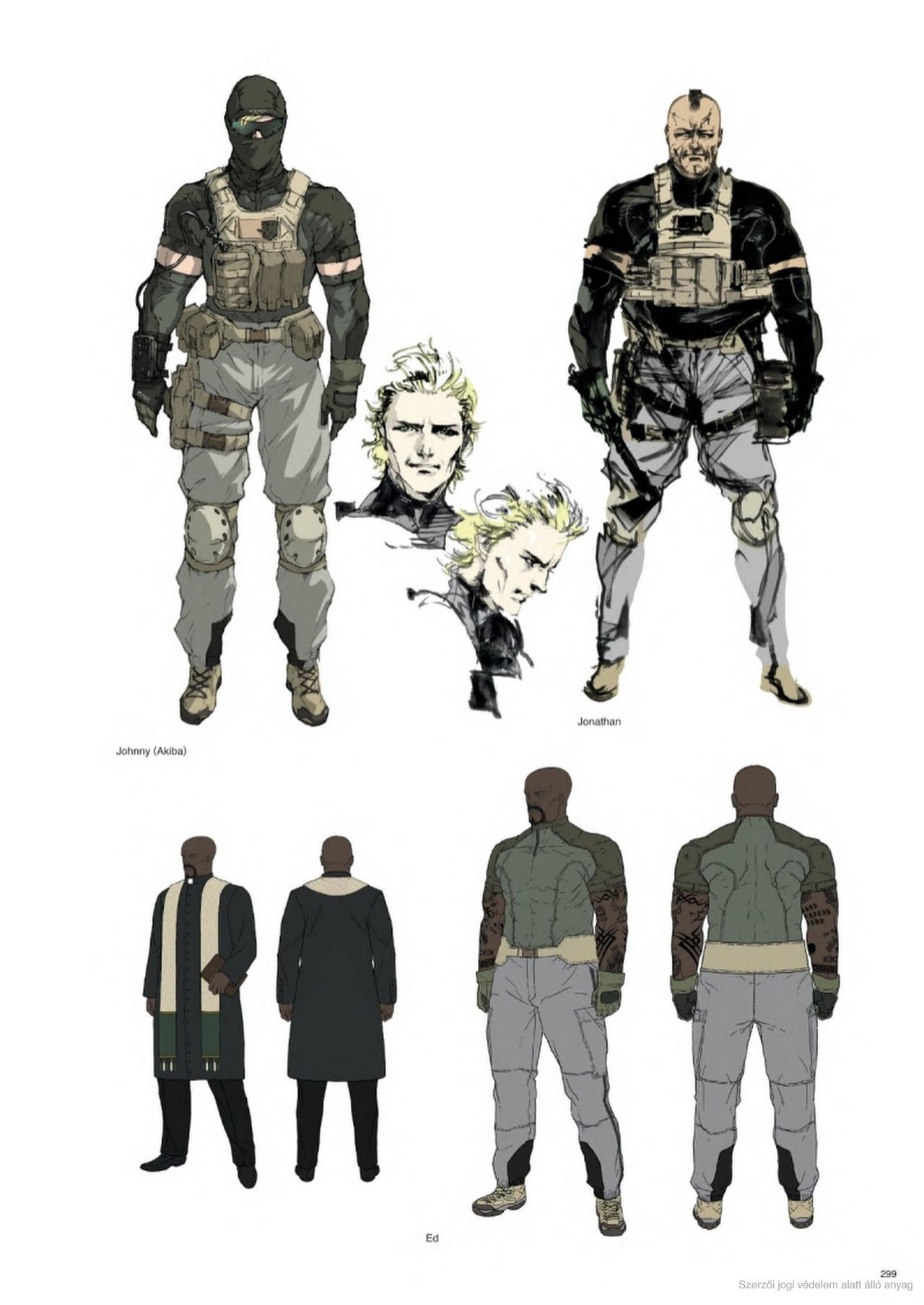 The Art of Metal Gear Solid I - IV - Gallery Works 267