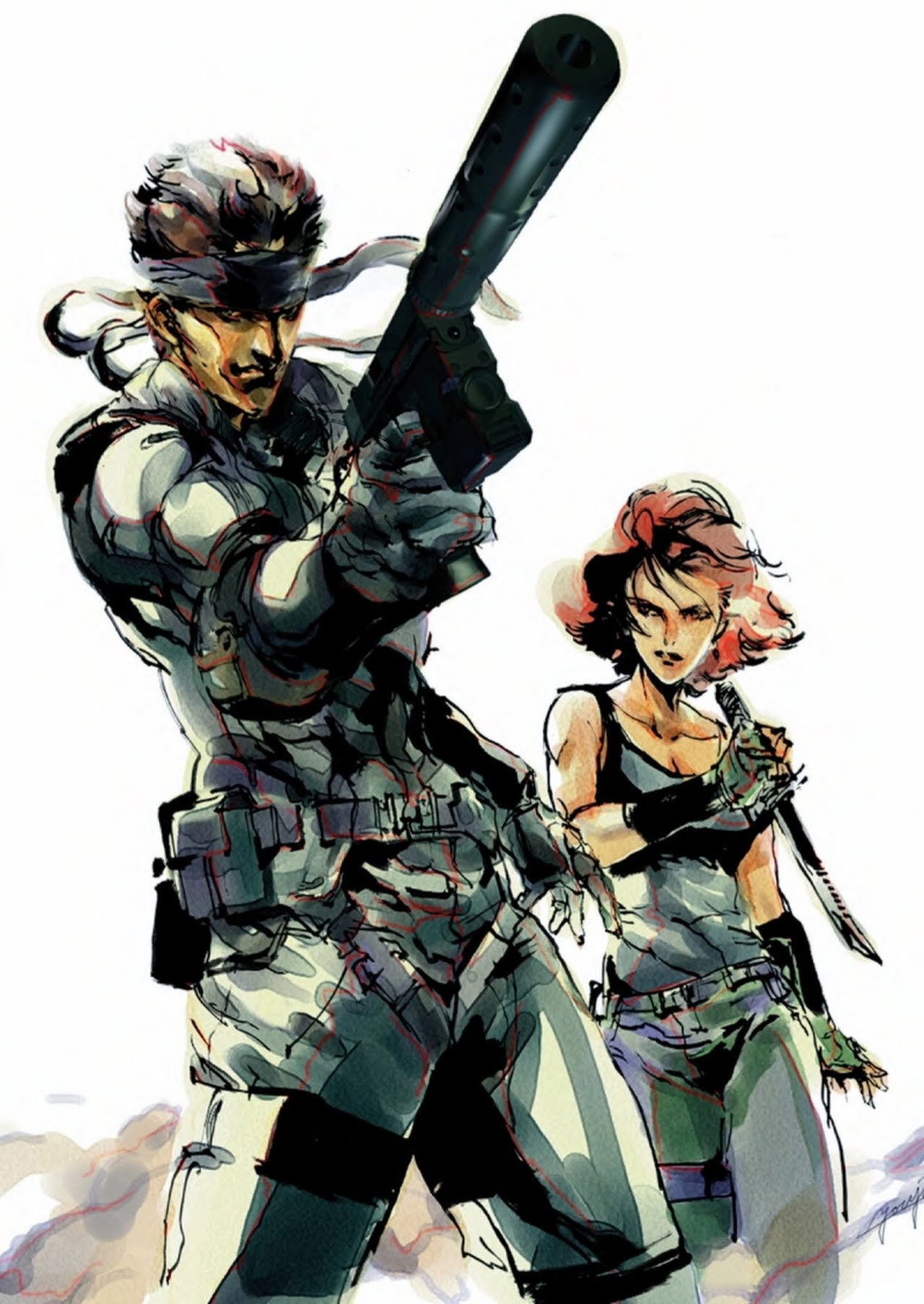 The Art of Metal Gear Solid I - IV - Gallery Works 26