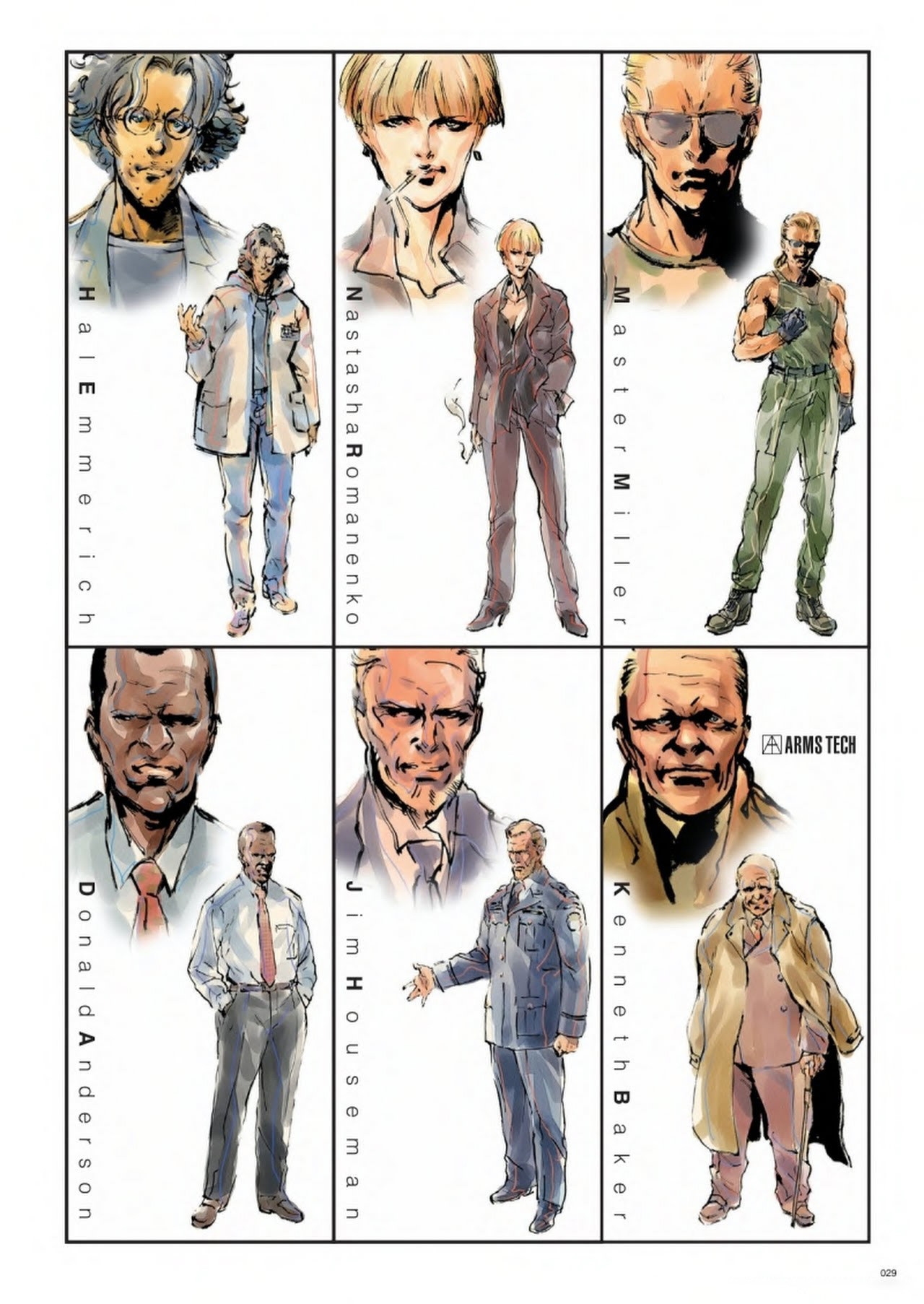 The Art of Metal Gear Solid I - IV - Gallery Works 31