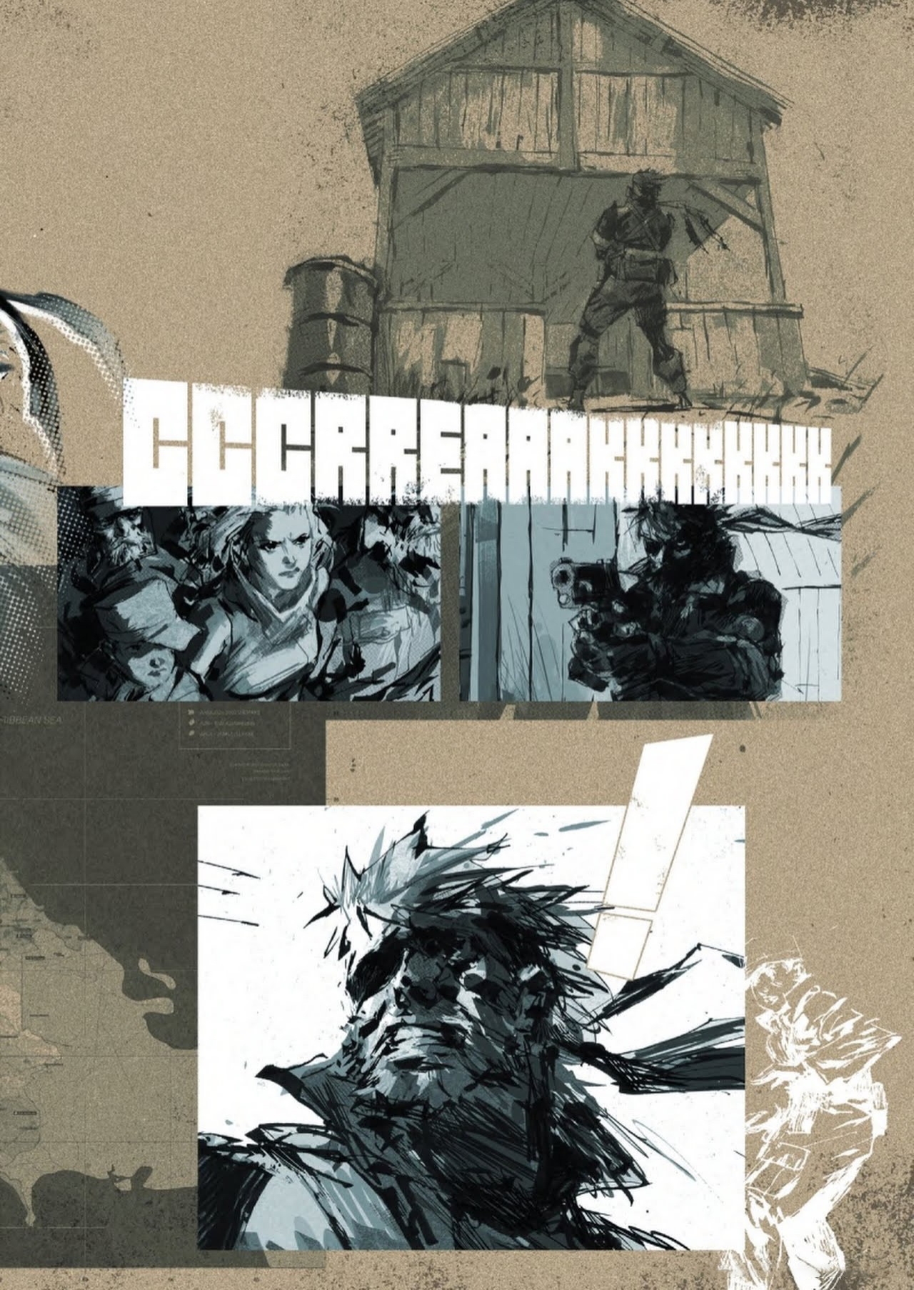 The Art of Metal Gear Solid I - IV - Gallery Works 333