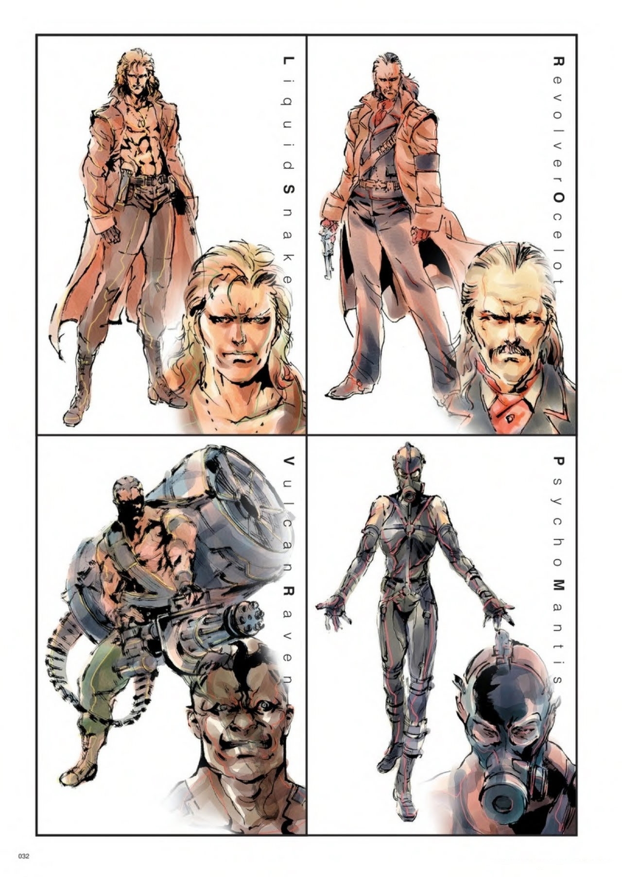 The Art of Metal Gear Solid I - IV - Gallery Works 34