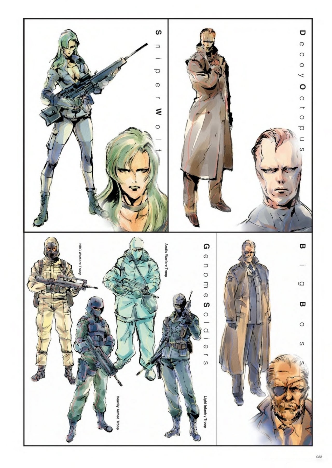 The Art of Metal Gear Solid I - IV - Gallery Works 35