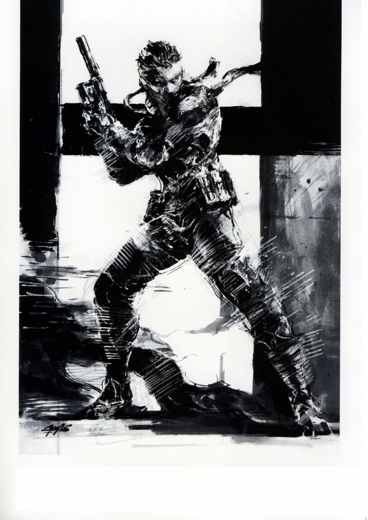 The Art of Metal Gear Solid I - IV - Gallery Works 38