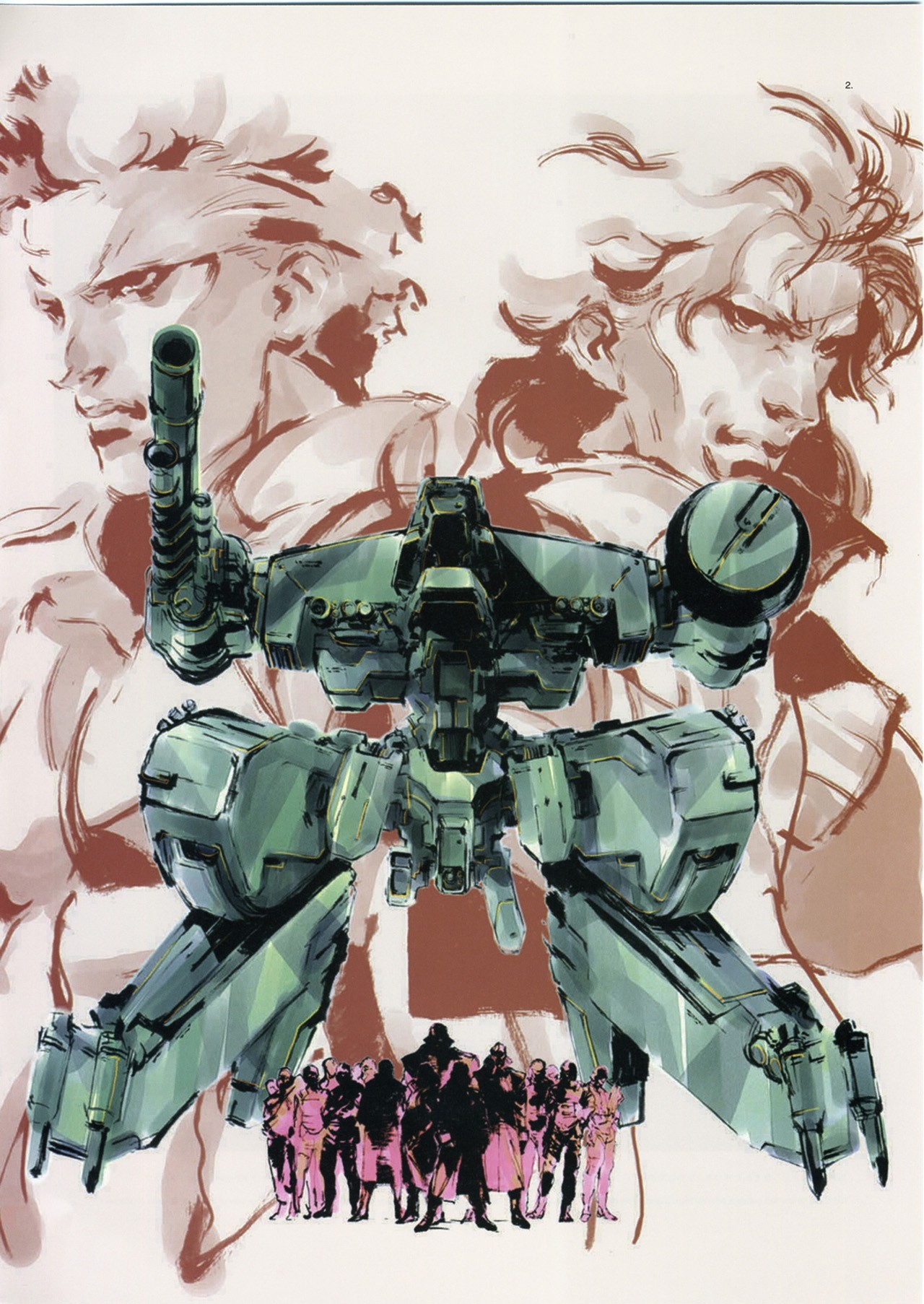 The Art of Metal Gear Solid I - IV - Gallery Works 47