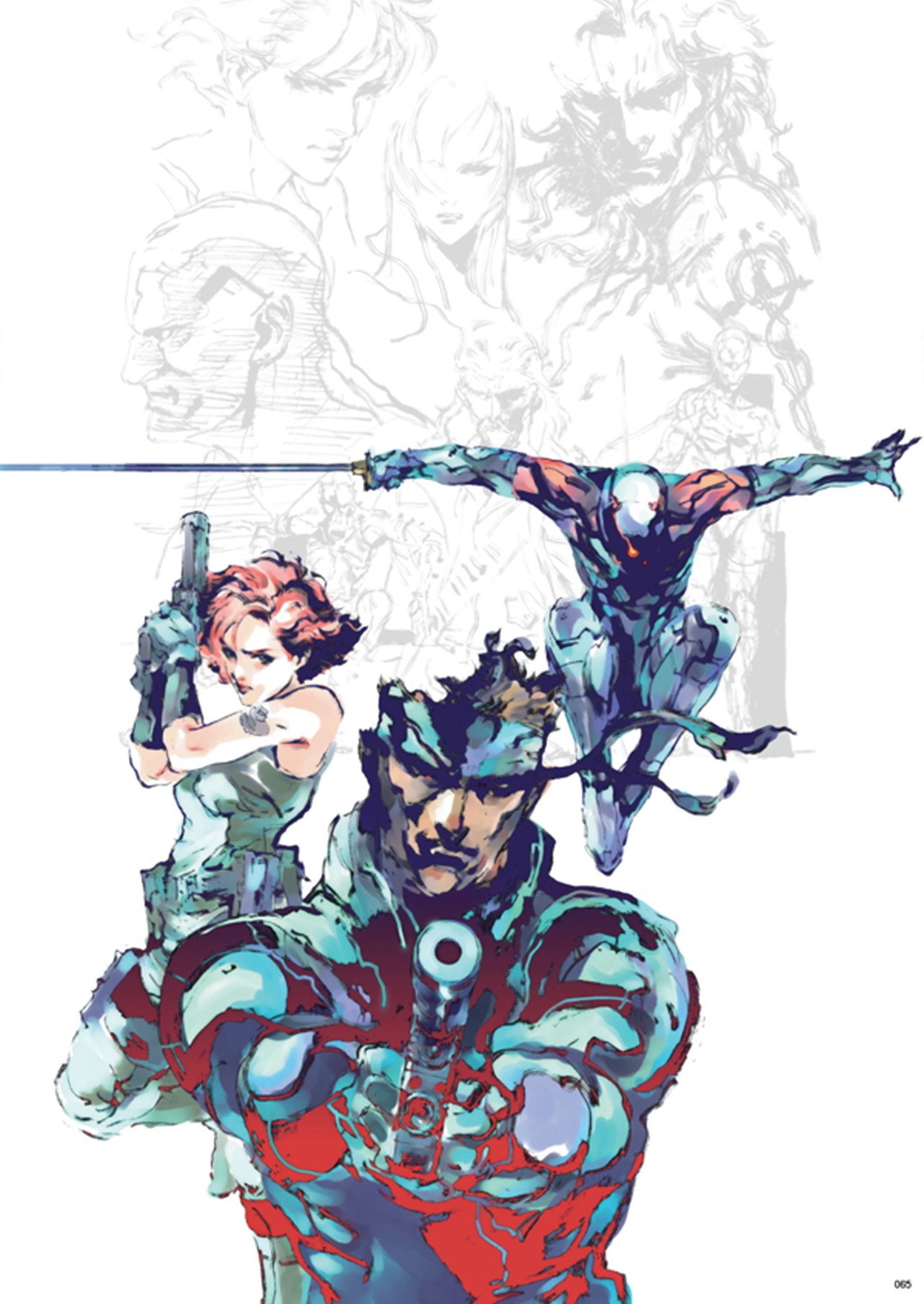 The Art of Metal Gear Solid I - IV - Gallery Works 67