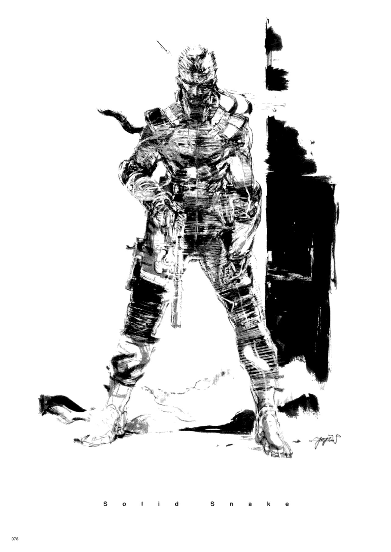 The Art of Metal Gear Solid I - IV - Gallery Works 78