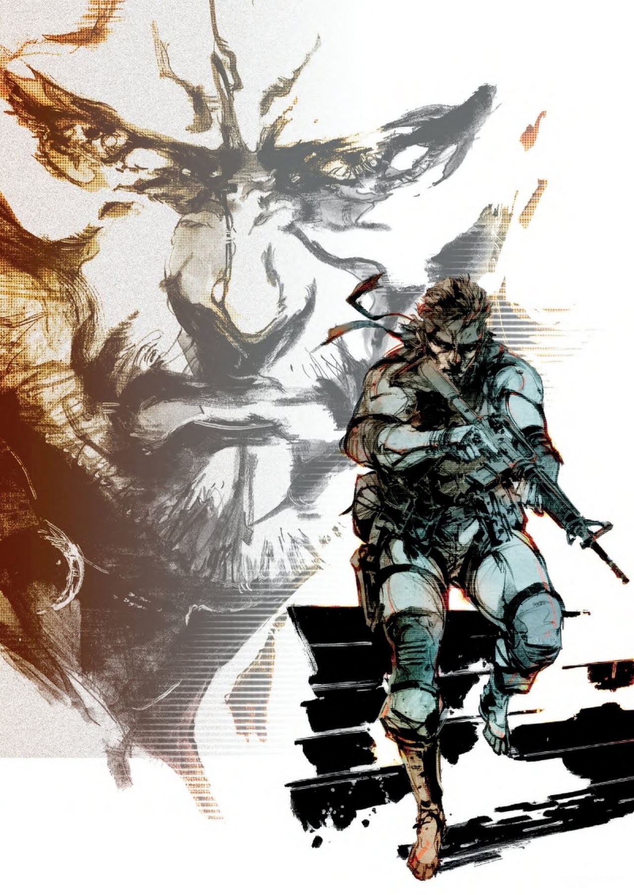 The Art of Metal Gear Solid I - IV - Gallery Works 96