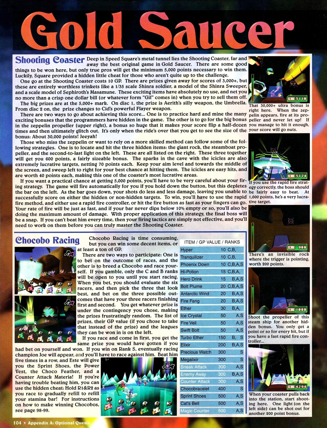 Final Fantasy VII Versus Guide 105