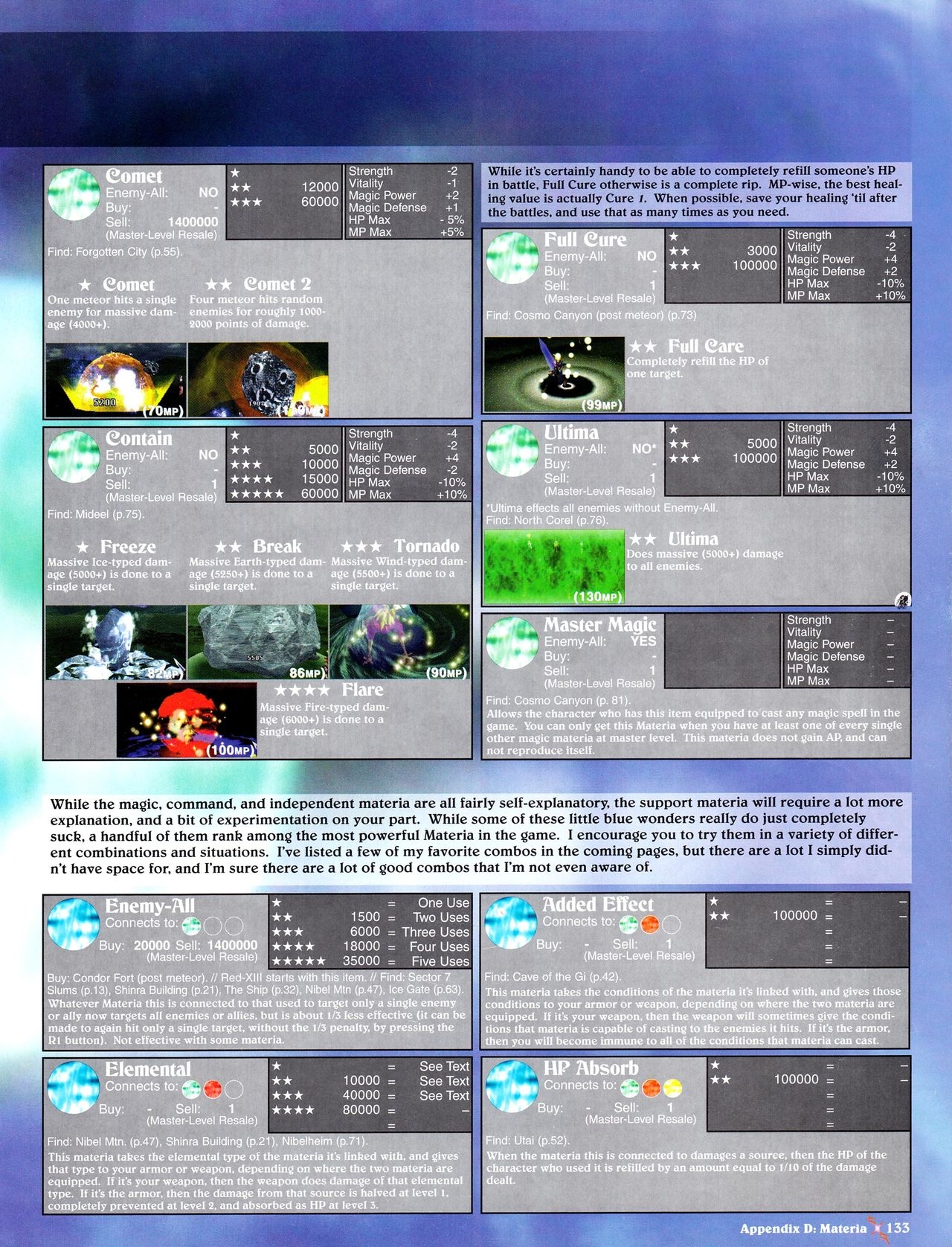 Final Fantasy VII Versus Guide 134