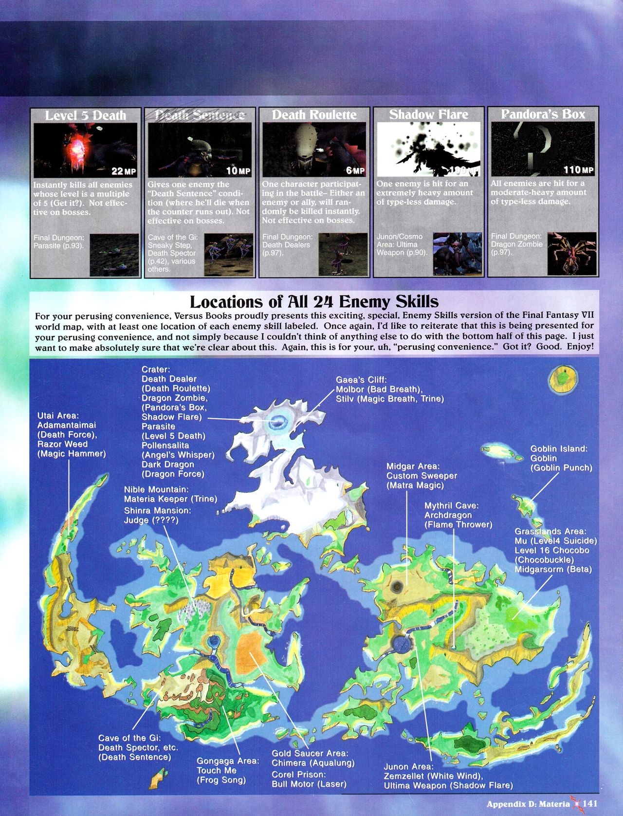 Final Fantasy VII Versus Guide 142