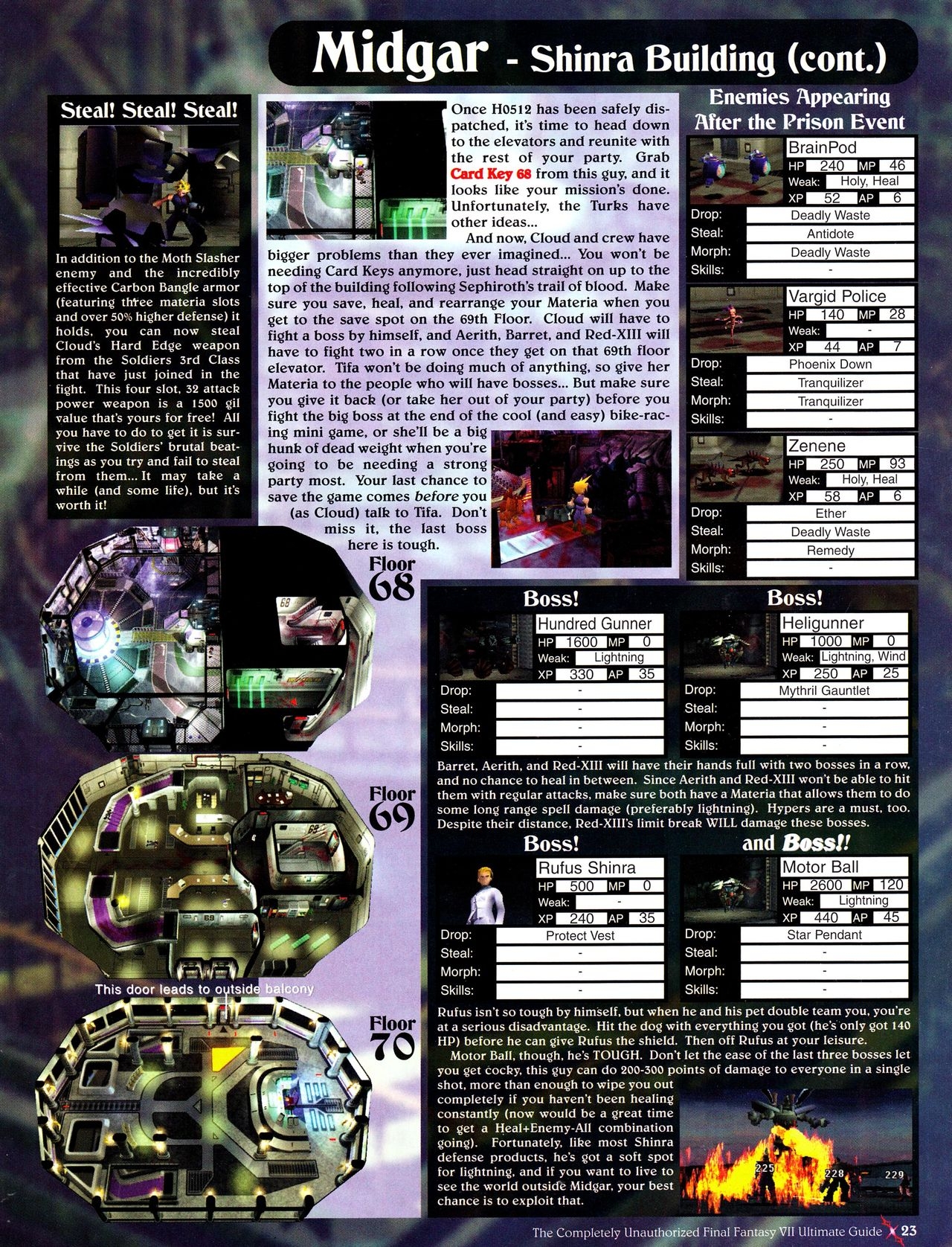 Final Fantasy VII Versus Guide 24