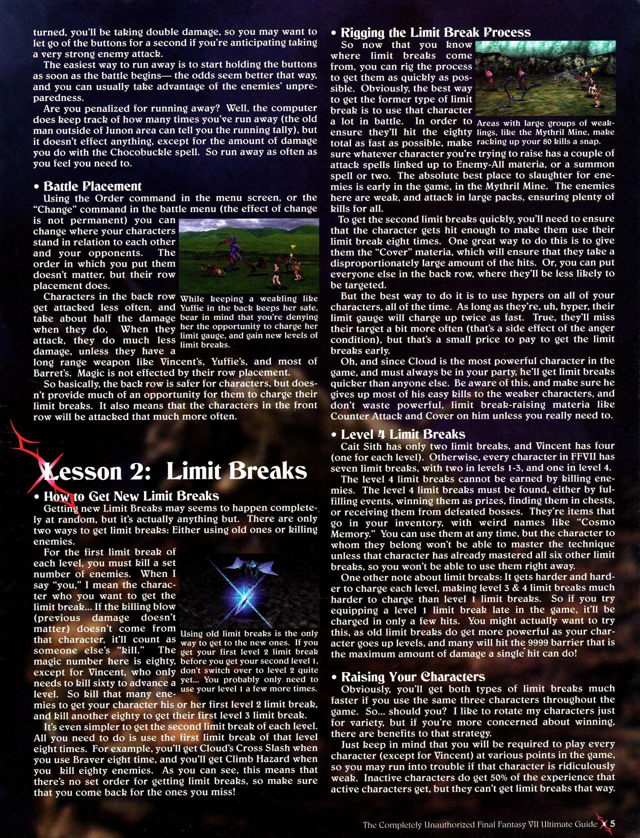 Final Fantasy VII Versus Guide 6
