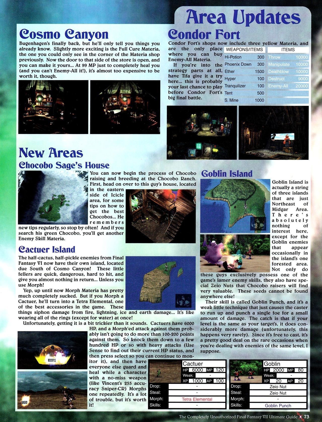 Final Fantasy VII Versus Guide 74