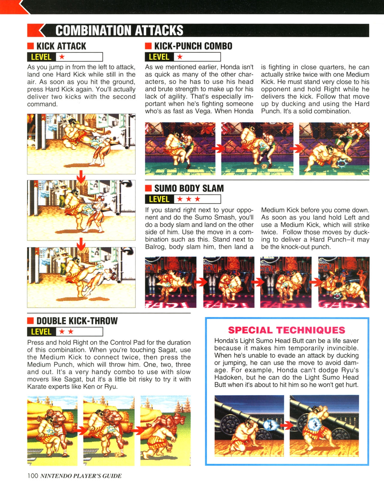 Street Fighter II Turbo (Nintendo Player's Guide - 1993) 101
