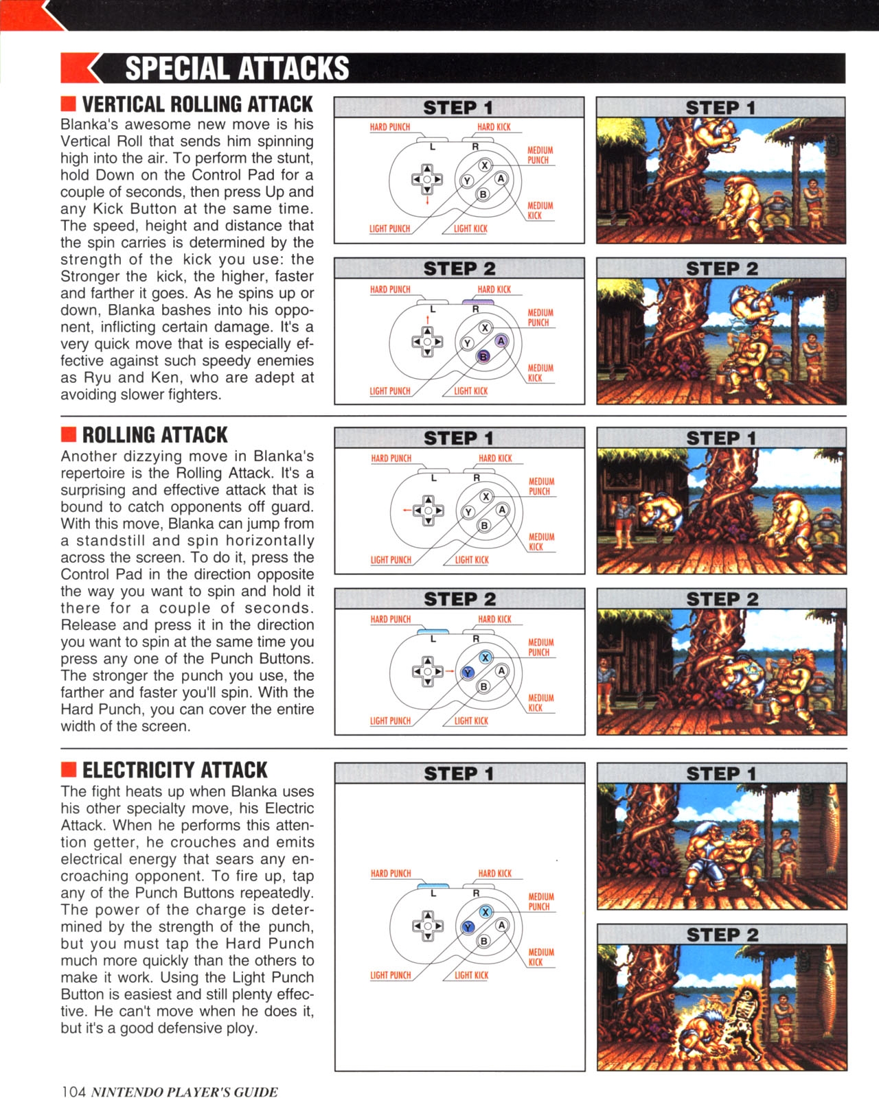 Street Fighter II Turbo (Nintendo Player's Guide - 1993) 105