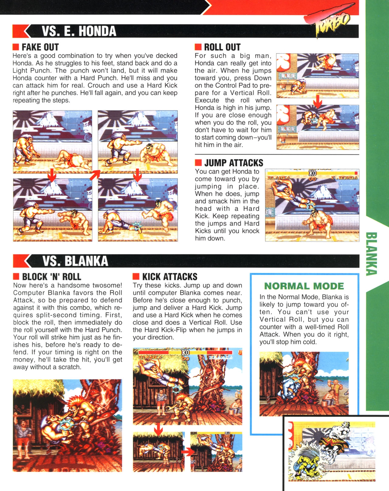 Street Fighter II Turbo (Nintendo Player's Guide - 1993) 110