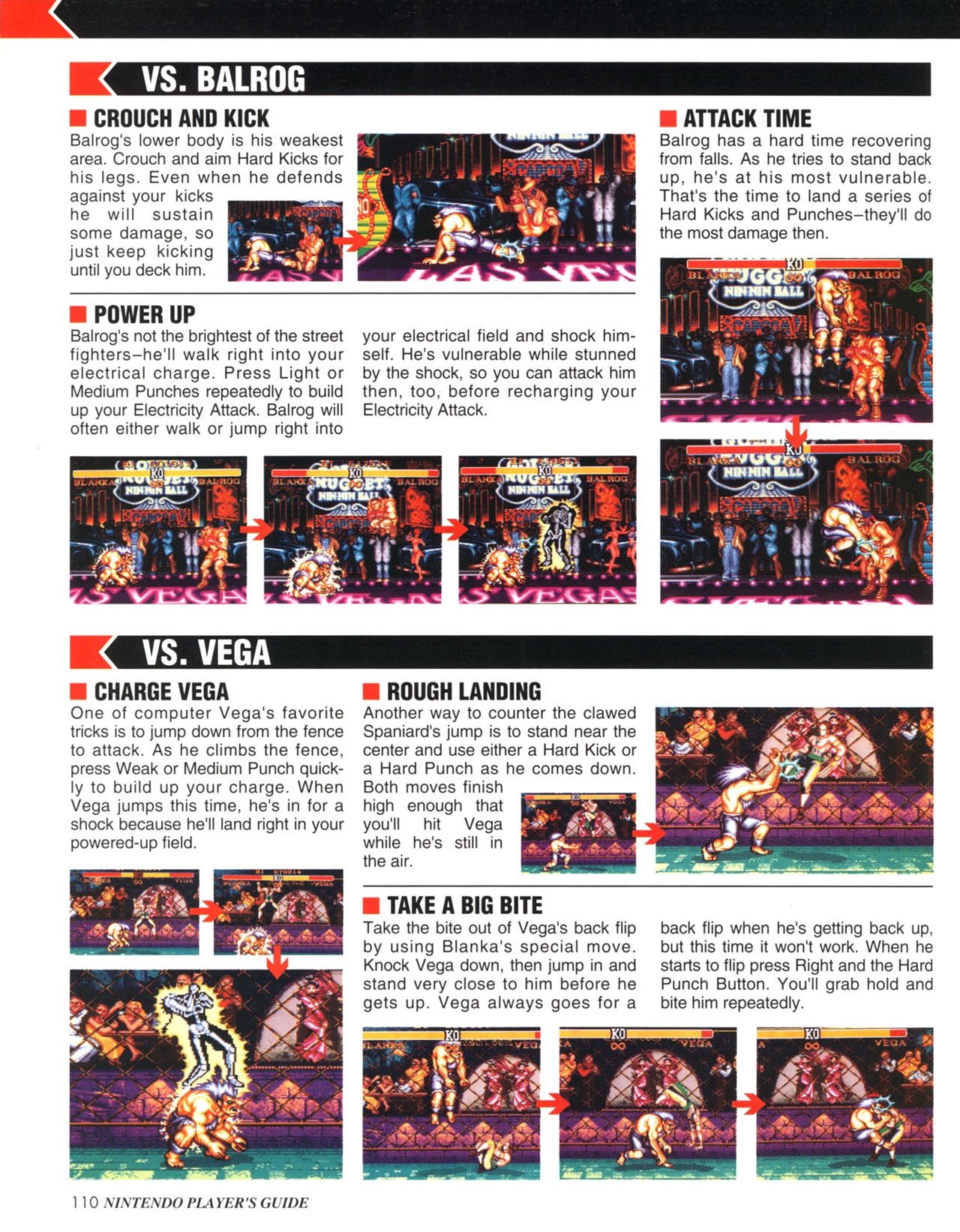 Street Fighter II Turbo (Nintendo Player's Guide - 1993) 111