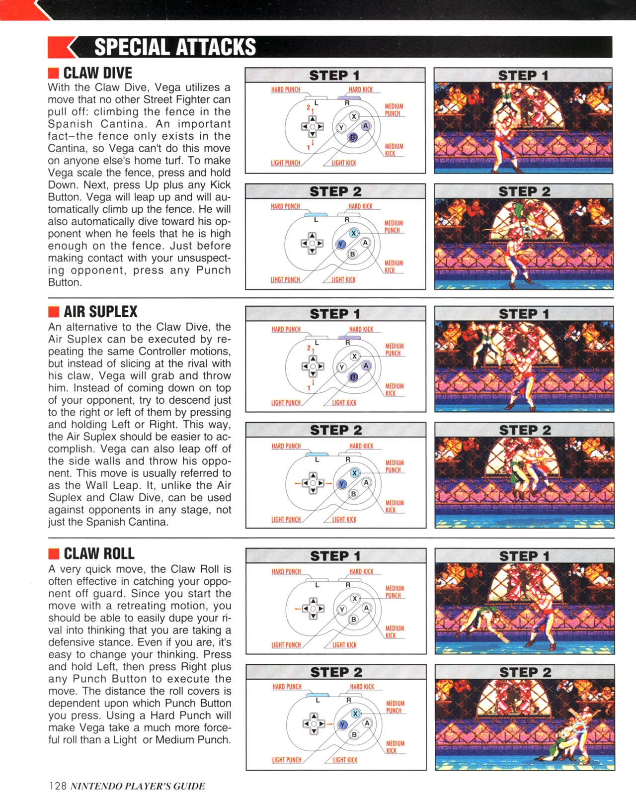 Street Fighter II Turbo (Nintendo Player's Guide - 1993) 129