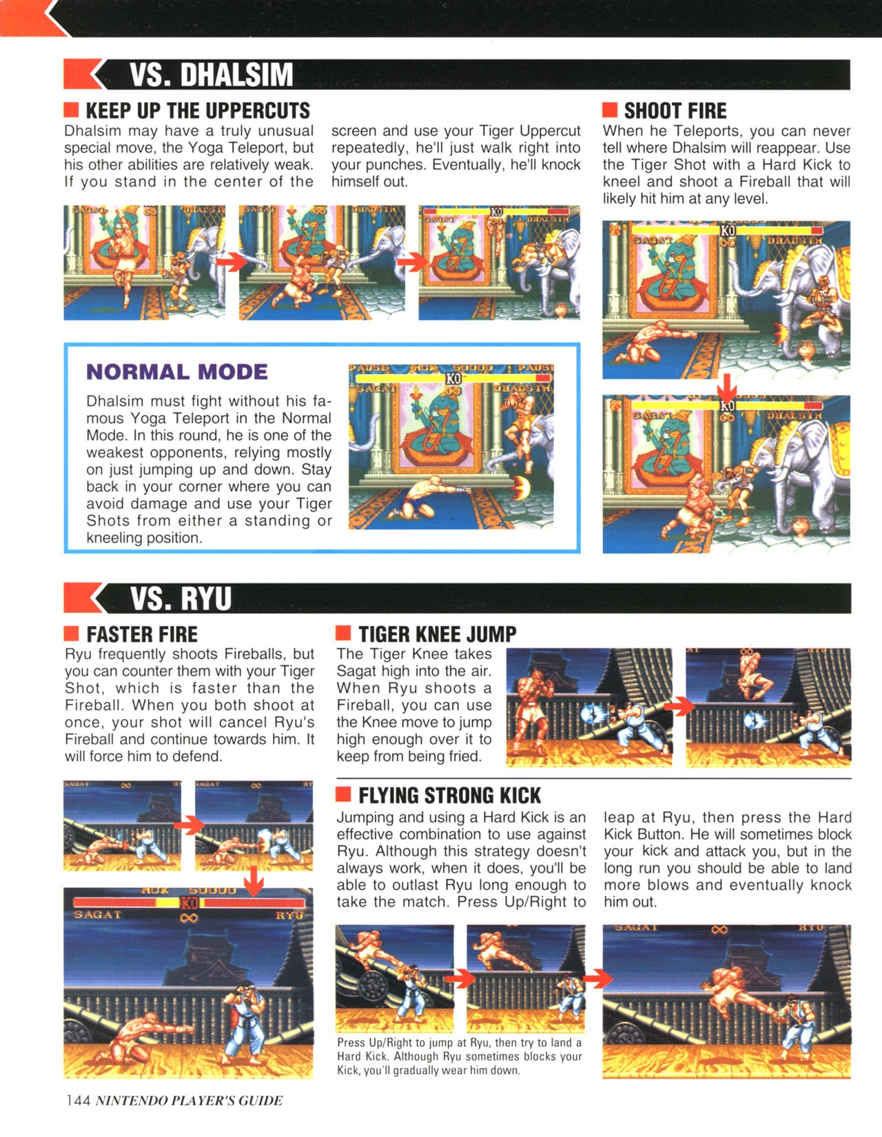 Street Fighter II Turbo (Nintendo Player's Guide - 1993) 145