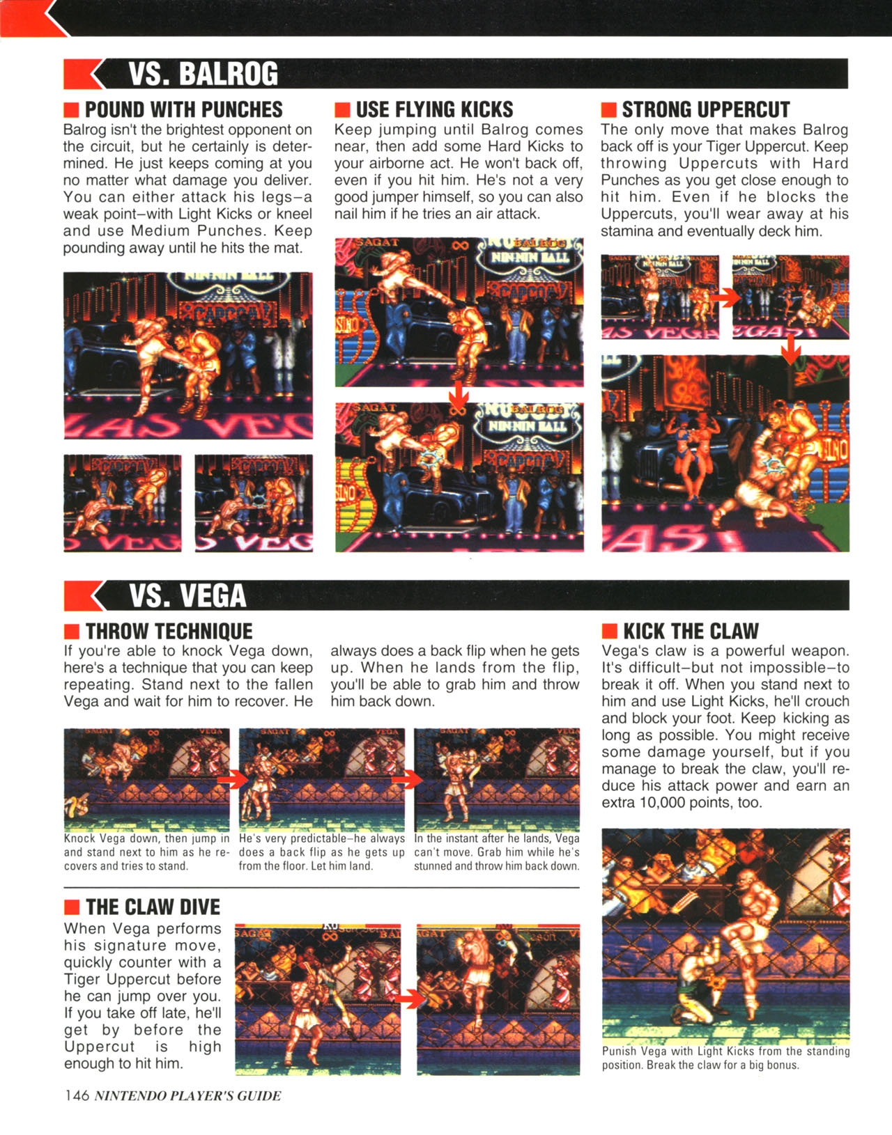 Street Fighter II Turbo (Nintendo Player's Guide - 1993) 147