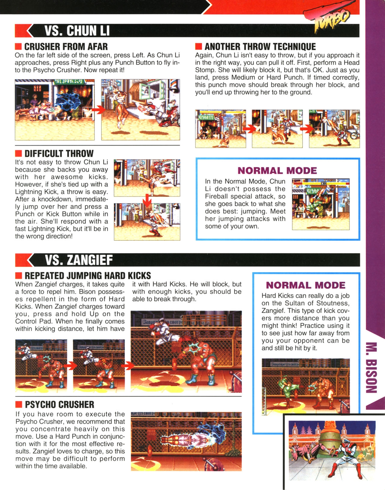 Street Fighter II Turbo (Nintendo Player's Guide - 1993) 156