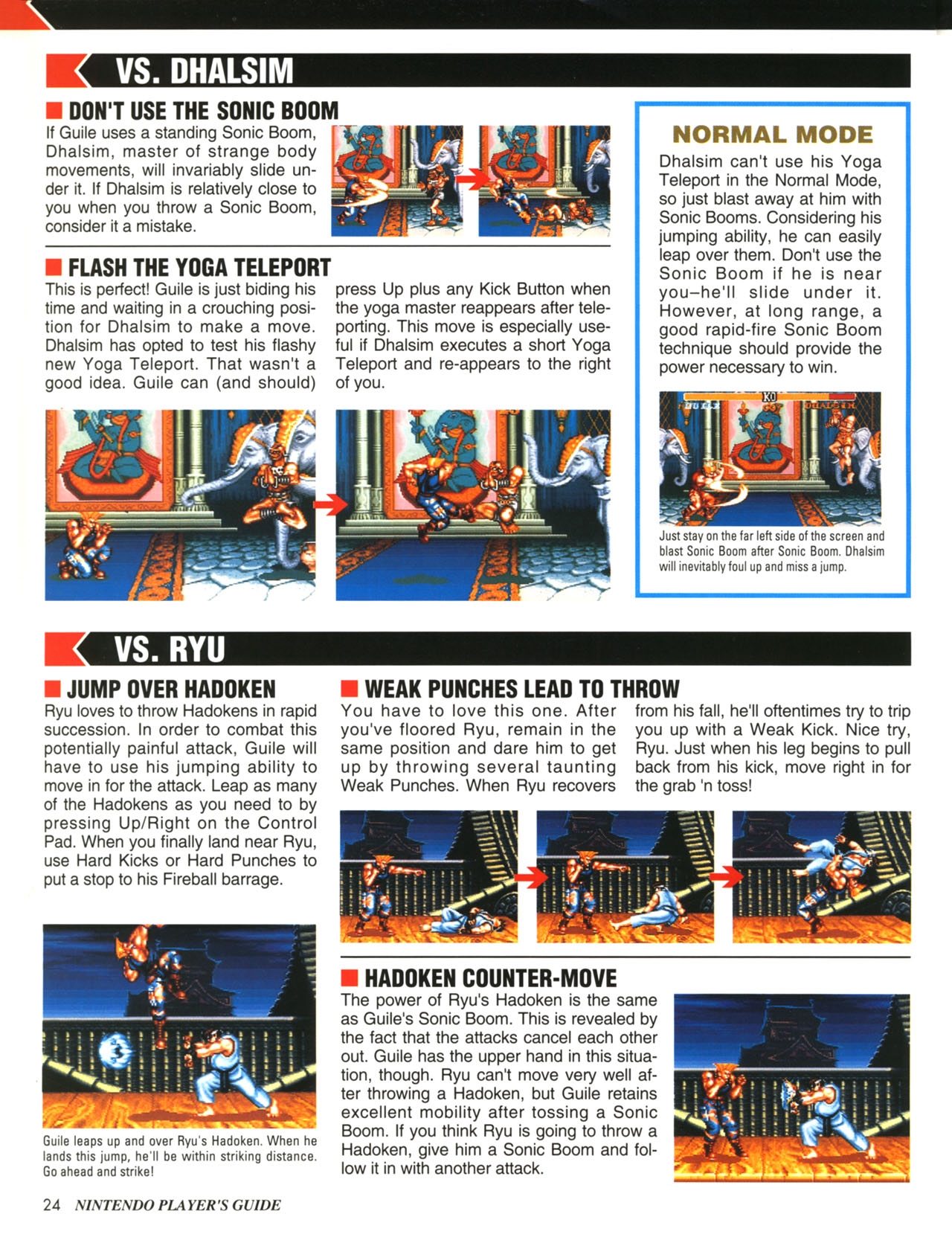 Street Fighter II Turbo (Nintendo Player's Guide - 1993) 25
