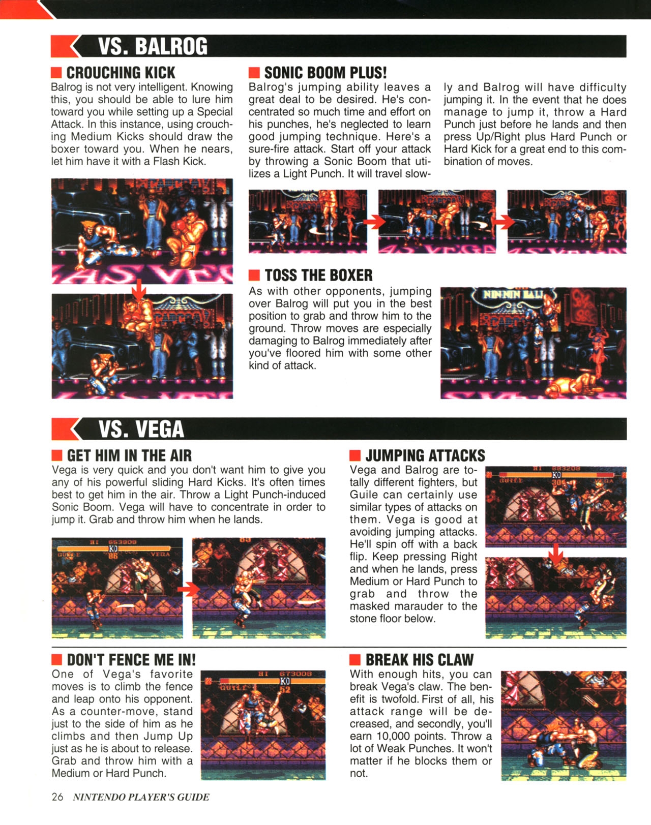Street Fighter II Turbo (Nintendo Player's Guide - 1993) 27