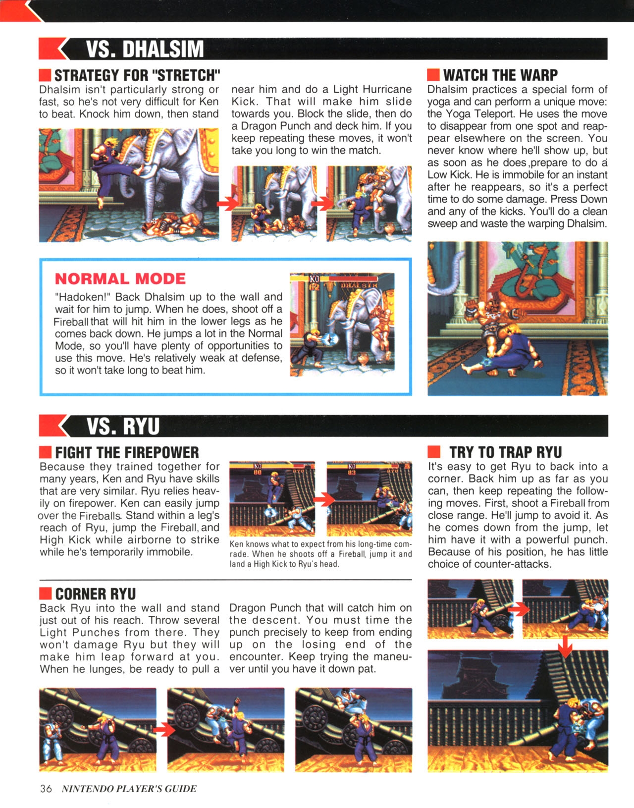 Street Fighter II Turbo (Nintendo Player's Guide - 1993) 37
