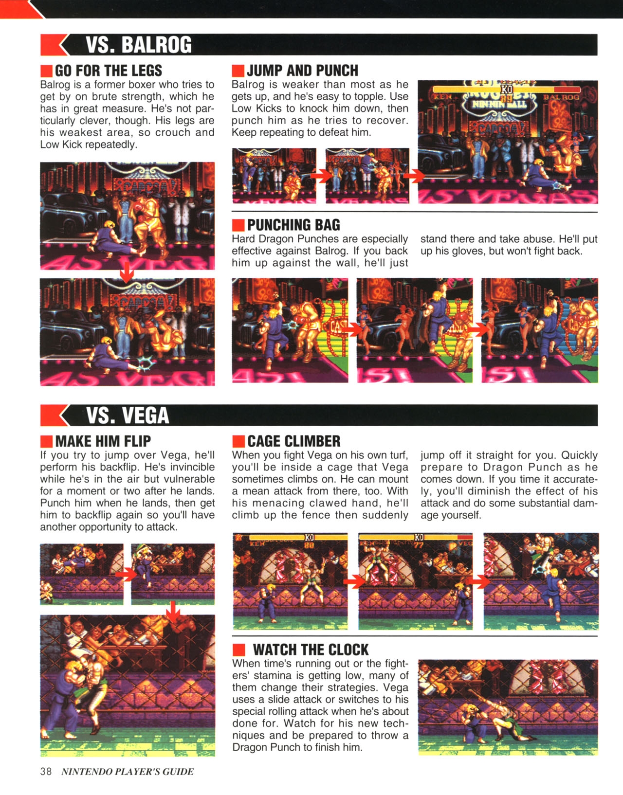 Street Fighter II Turbo (Nintendo Player's Guide - 1993) 39
