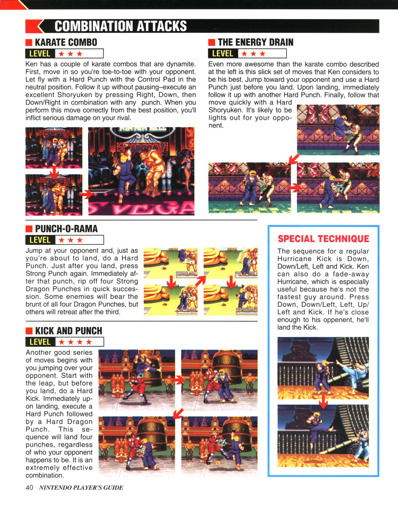 Street Fighter II Turbo (Nintendo Player's Guide - 1993) 41
