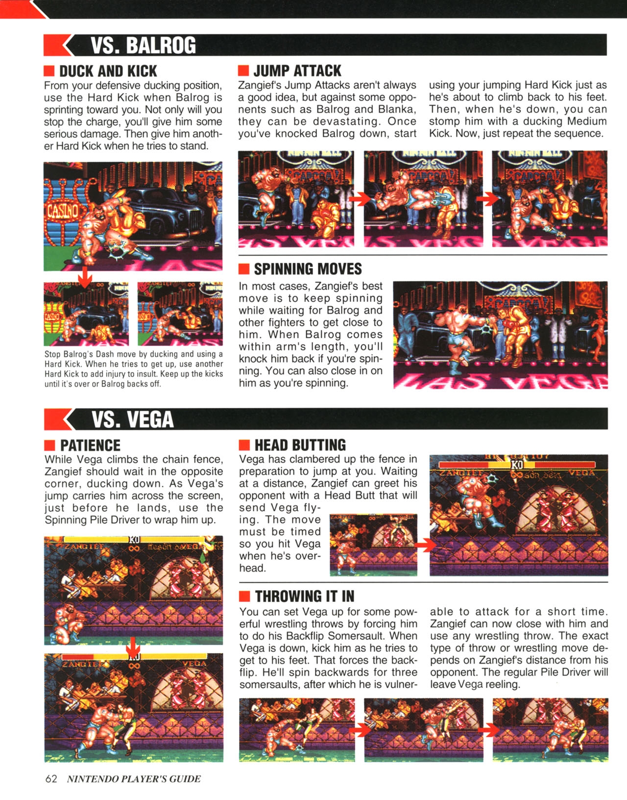 Street Fighter II Turbo (Nintendo Player's Guide - 1993) 63