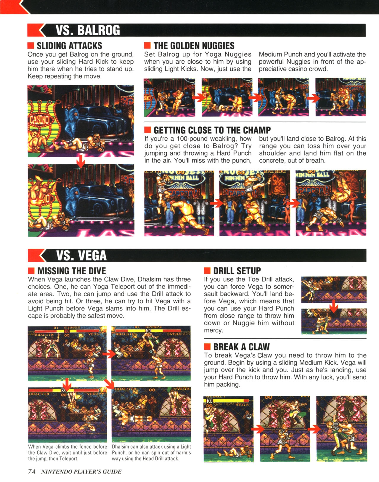 Street Fighter II Turbo (Nintendo Player's Guide - 1993) 75