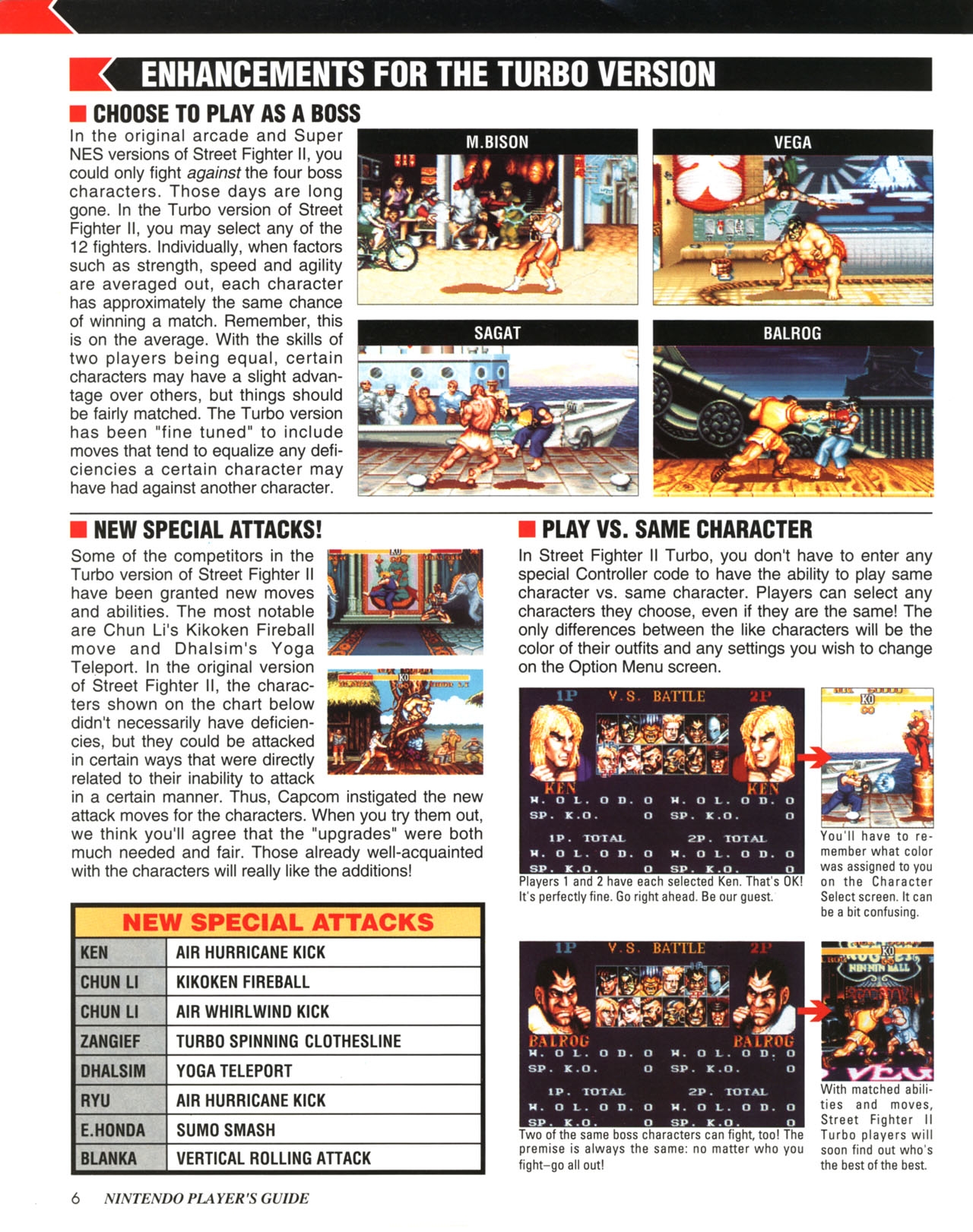 Street Fighter II Turbo (Nintendo Player's Guide - 1993) 7