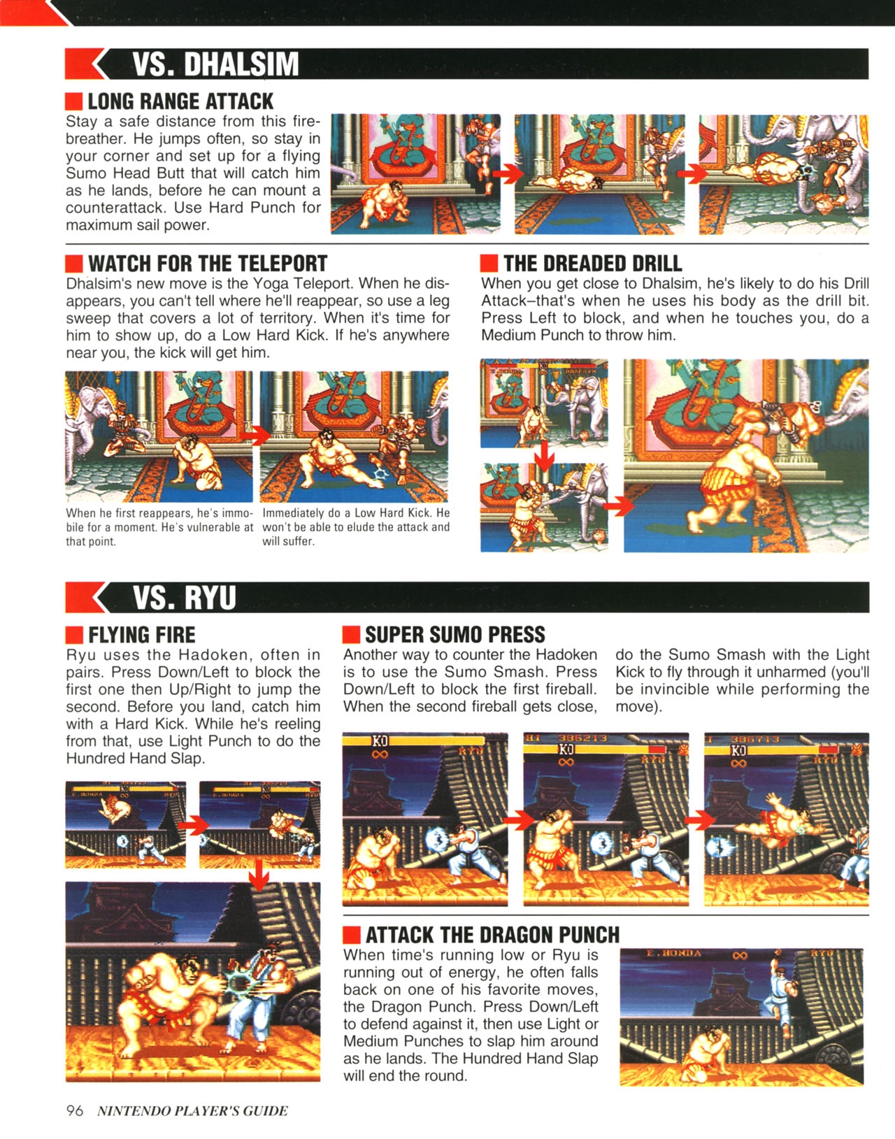 Street Fighter II Turbo (Nintendo Player's Guide - 1993) 97