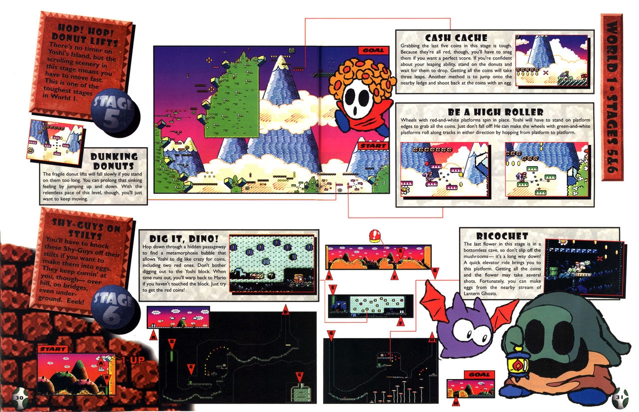 Nintendo Players Guide (SNES) - Super Mario World 2 - Yoshis Island (1995) 18