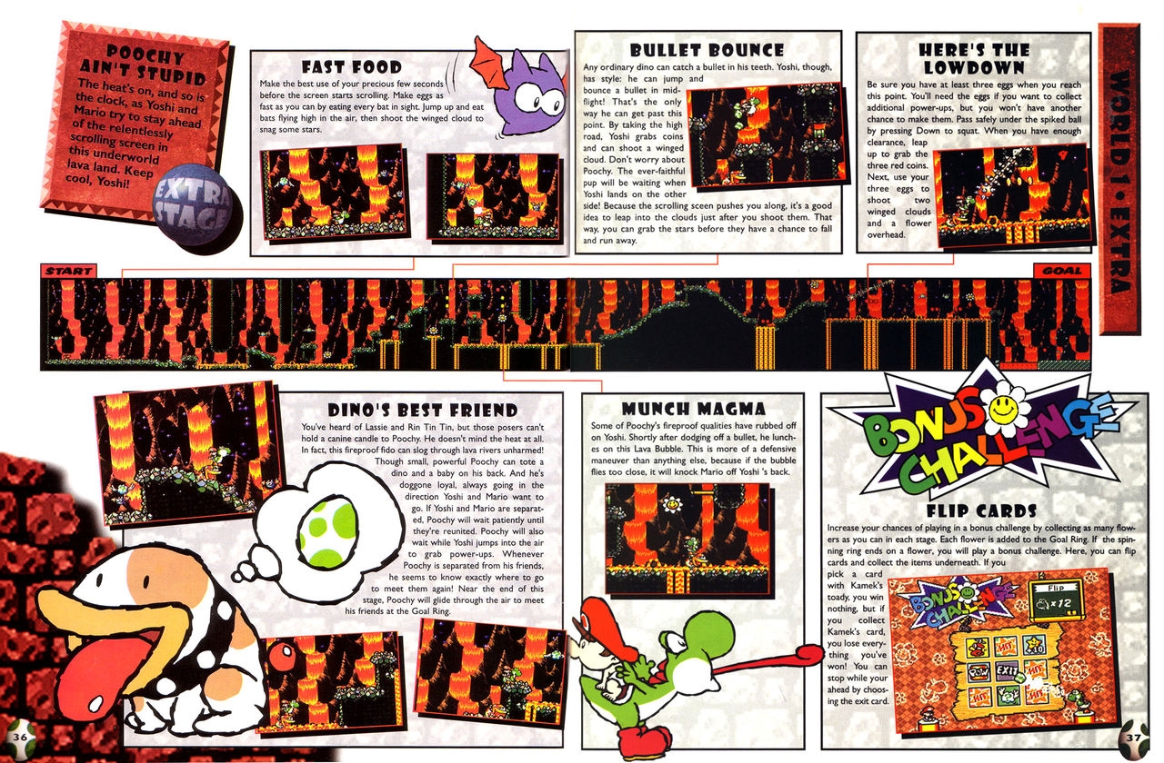 Nintendo Players Guide (SNES) - Super Mario World 2 - Yoshis Island (1995) 21