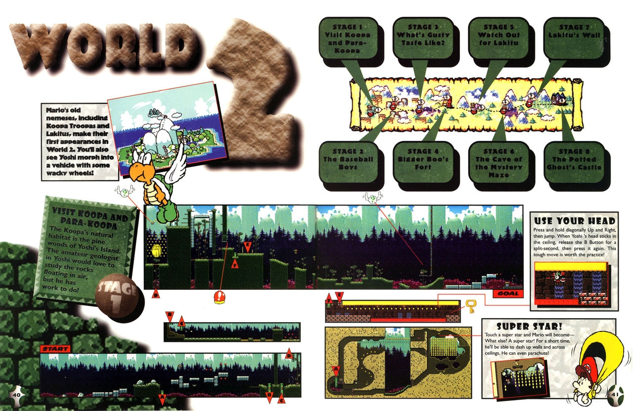 Nintendo Players Guide (SNES) - Super Mario World 2 - Yoshis Island (1995) 23