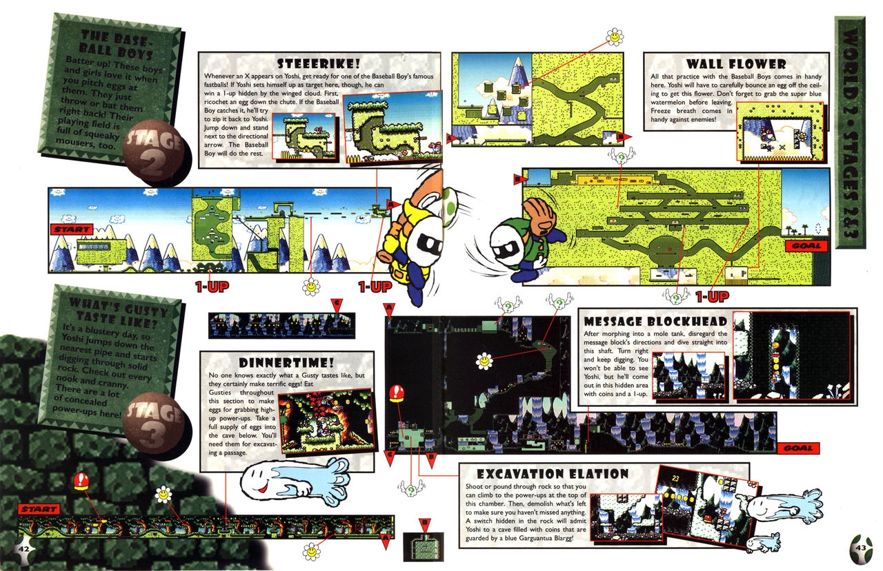 Nintendo Players Guide (SNES) - Super Mario World 2 - Yoshis Island (1995) 24
