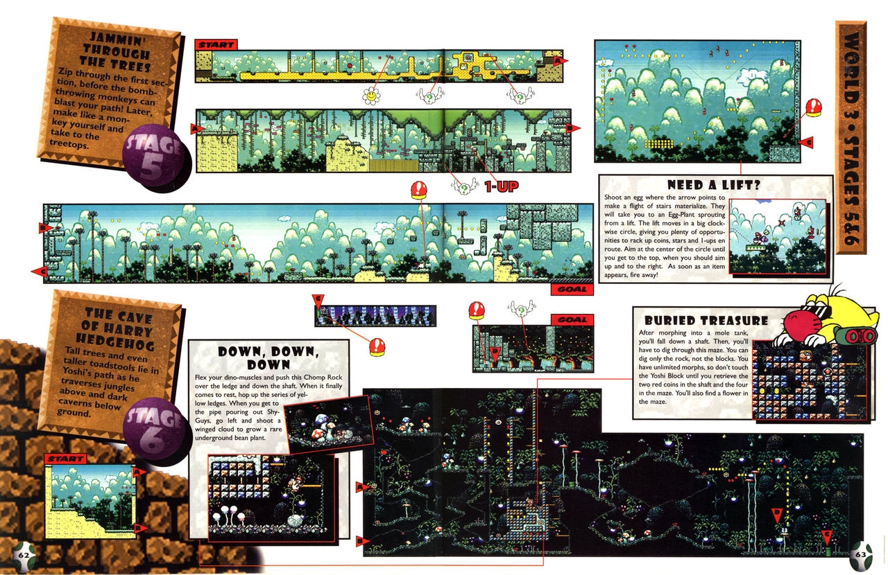 Nintendo Players Guide (SNES) - Super Mario World 2 - Yoshis Island (1995) 34