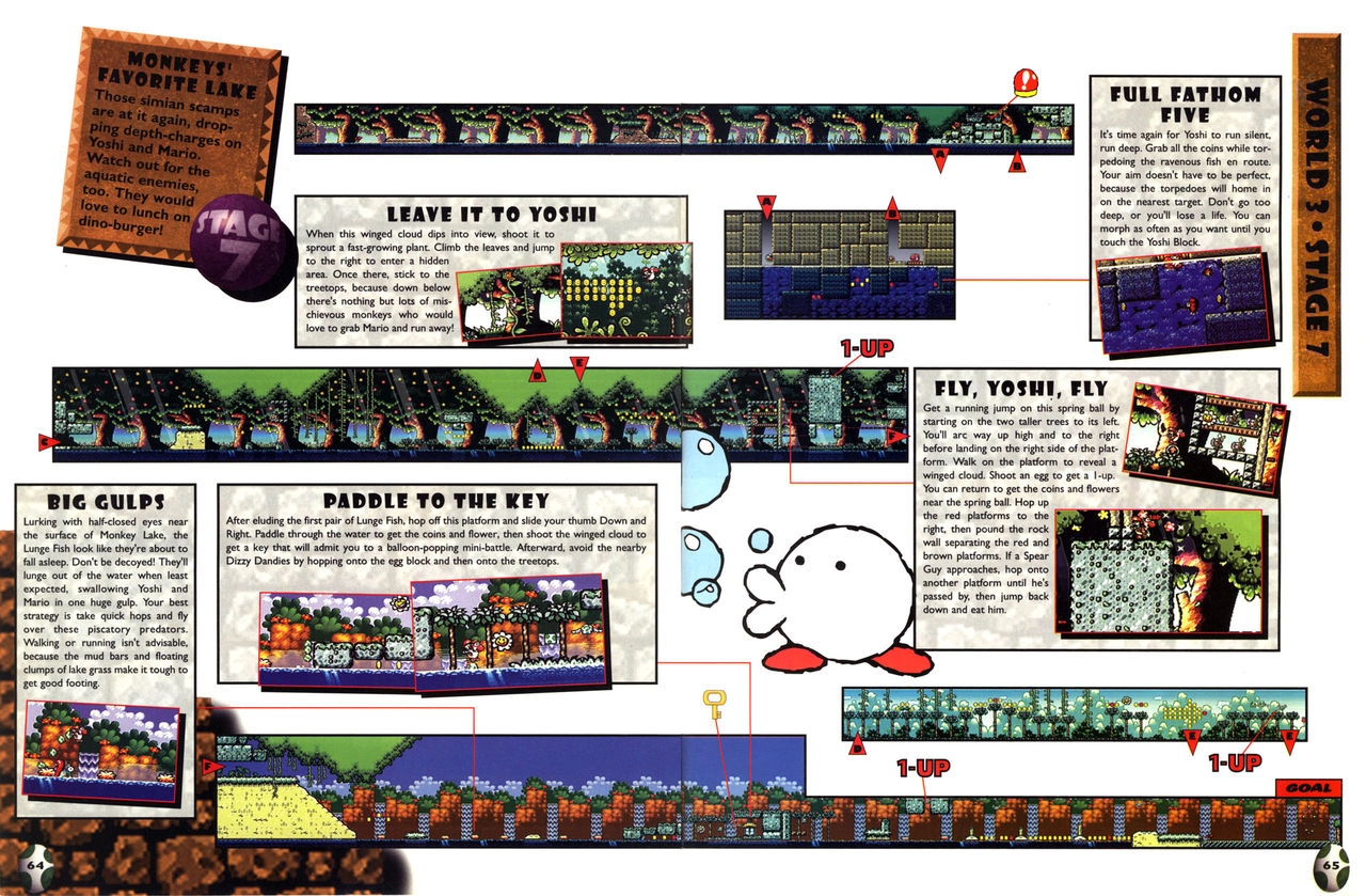 Nintendo Players Guide (SNES) - Super Mario World 2 - Yoshis Island (1995) 35