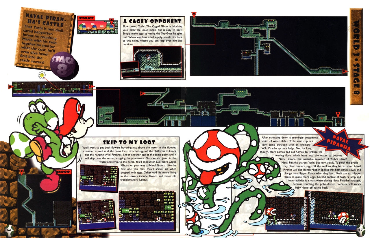 Nintendo Players Guide (SNES) - Super Mario World 2 - Yoshis Island (1995) 36