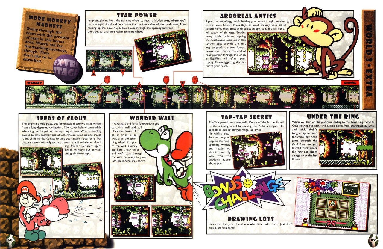 Nintendo Players Guide (SNES) - Super Mario World 2 - Yoshis Island (1995) 37