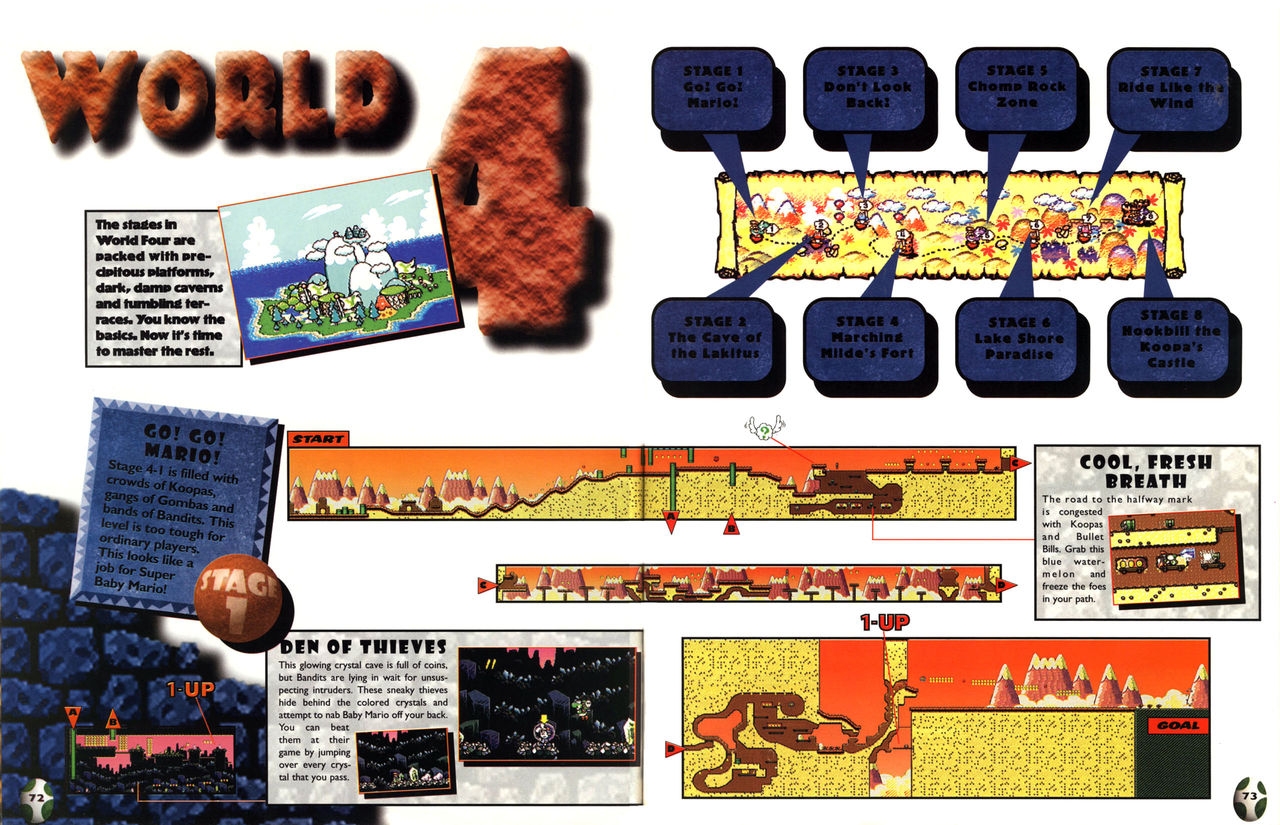 Nintendo Players Guide (SNES) - Super Mario World 2 - Yoshis Island (1995) 39