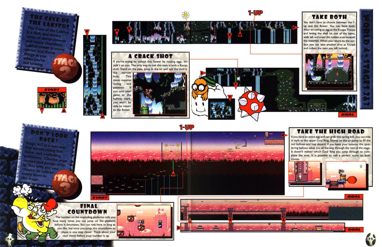 Nintendo Players Guide (SNES) - Super Mario World 2 - Yoshis Island (1995) 40
