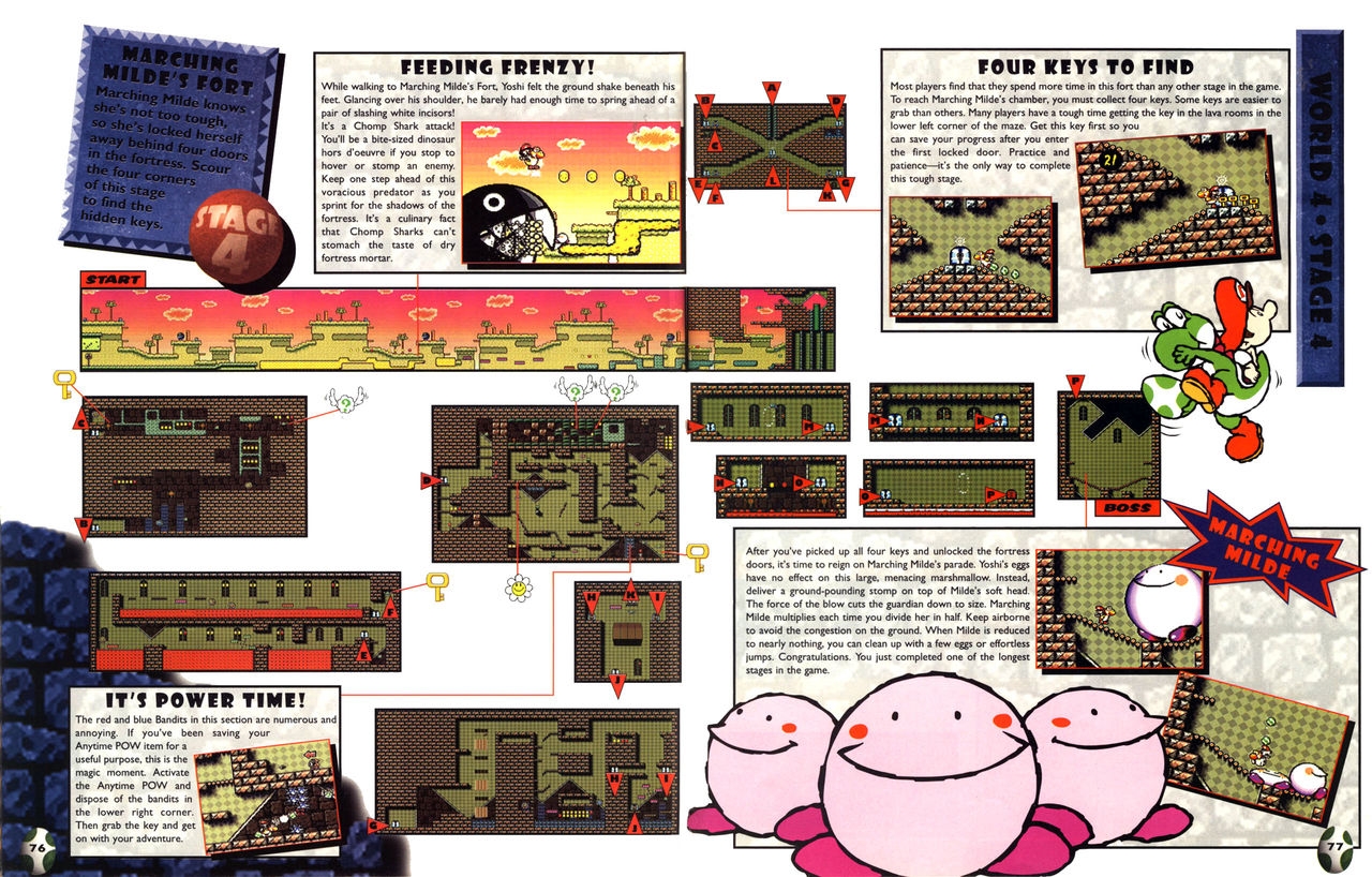 Nintendo Players Guide (SNES) - Super Mario World 2 - Yoshis Island (1995) 41